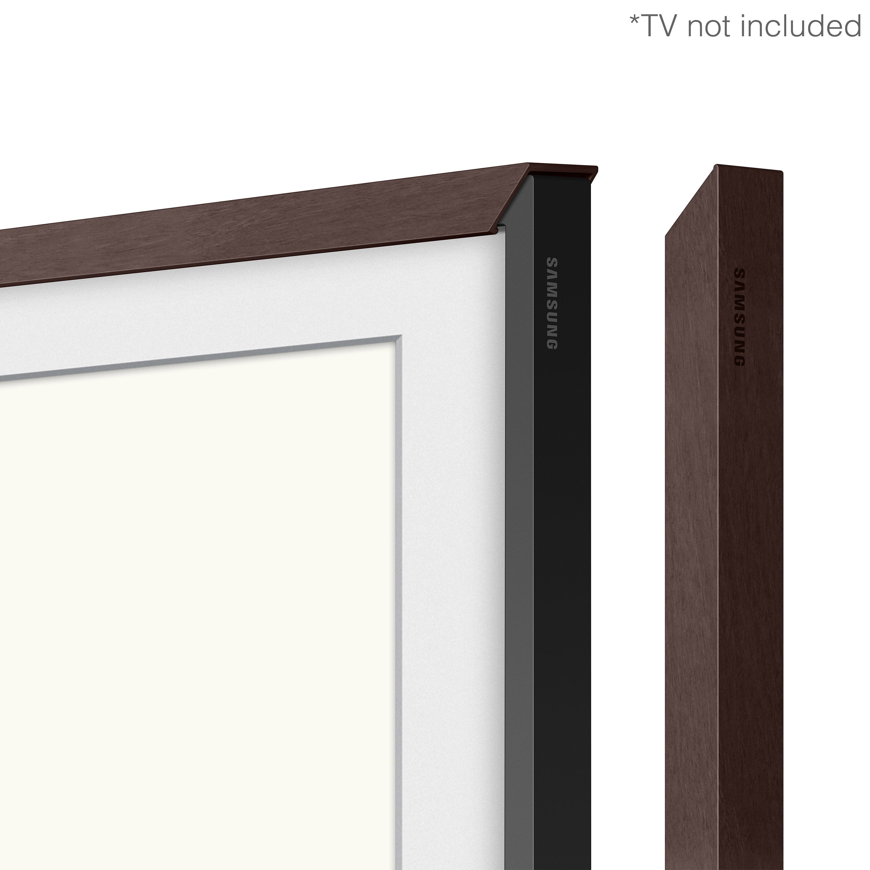 Samsung The Frame TV Magnetic Bezels - Brown 4K QLED