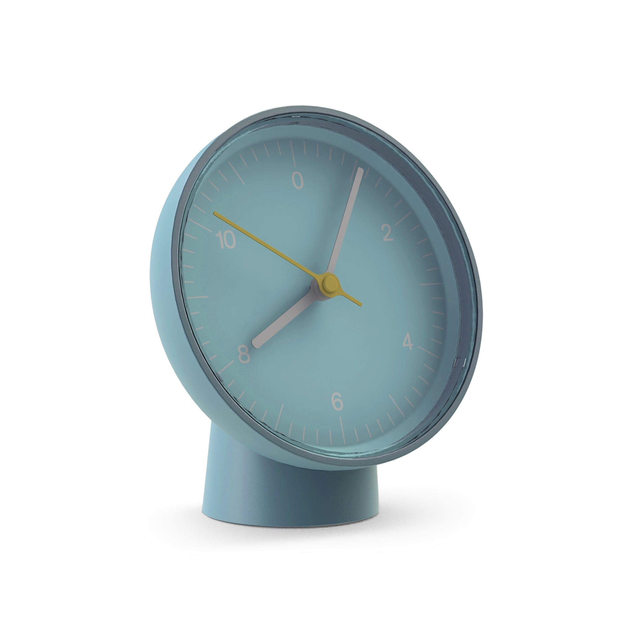 HAY Jasper Morrison Light Blue Table Clock for Desk or Bedside