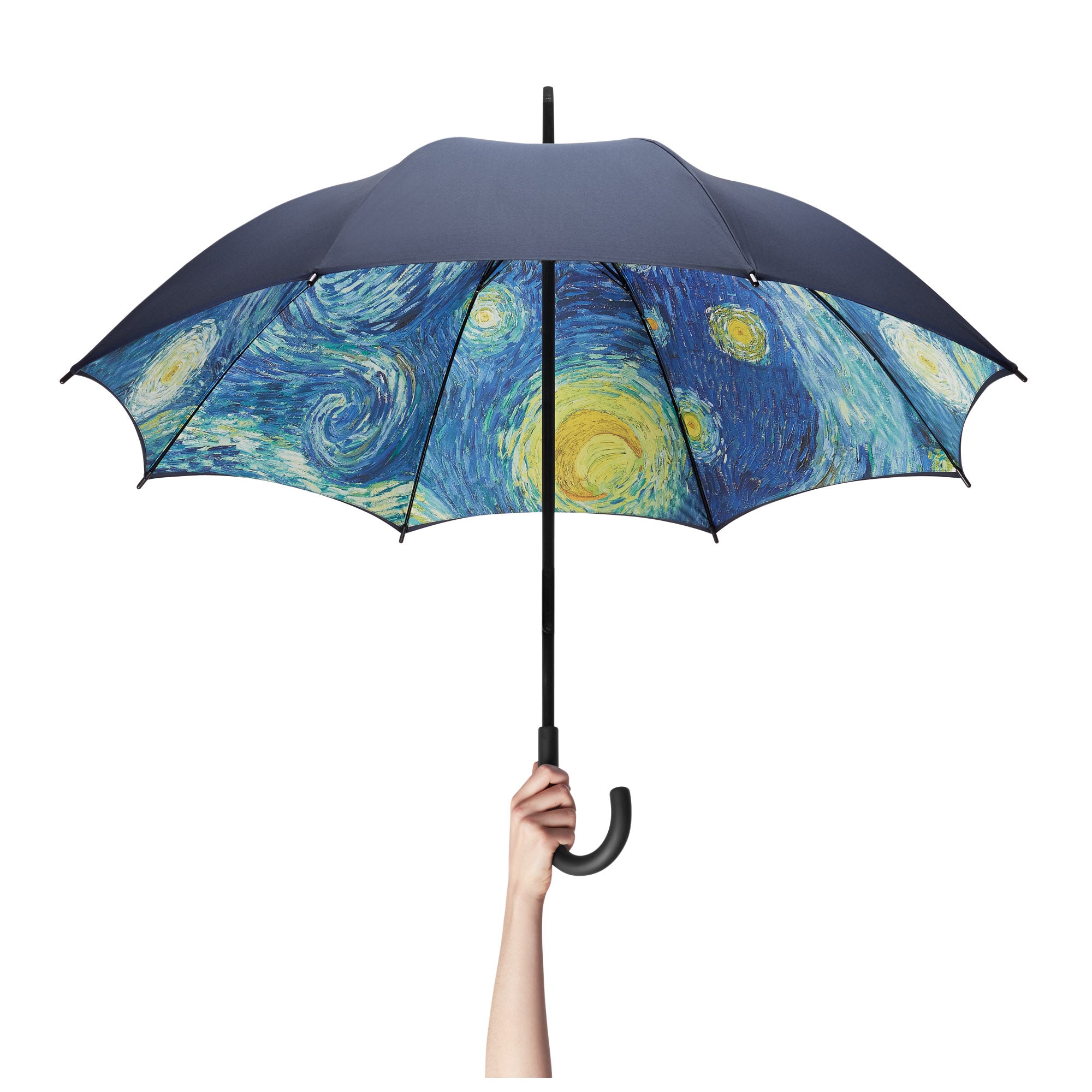 Starry Night Umbrella - Van Gogh Art Print Rain Umbrella