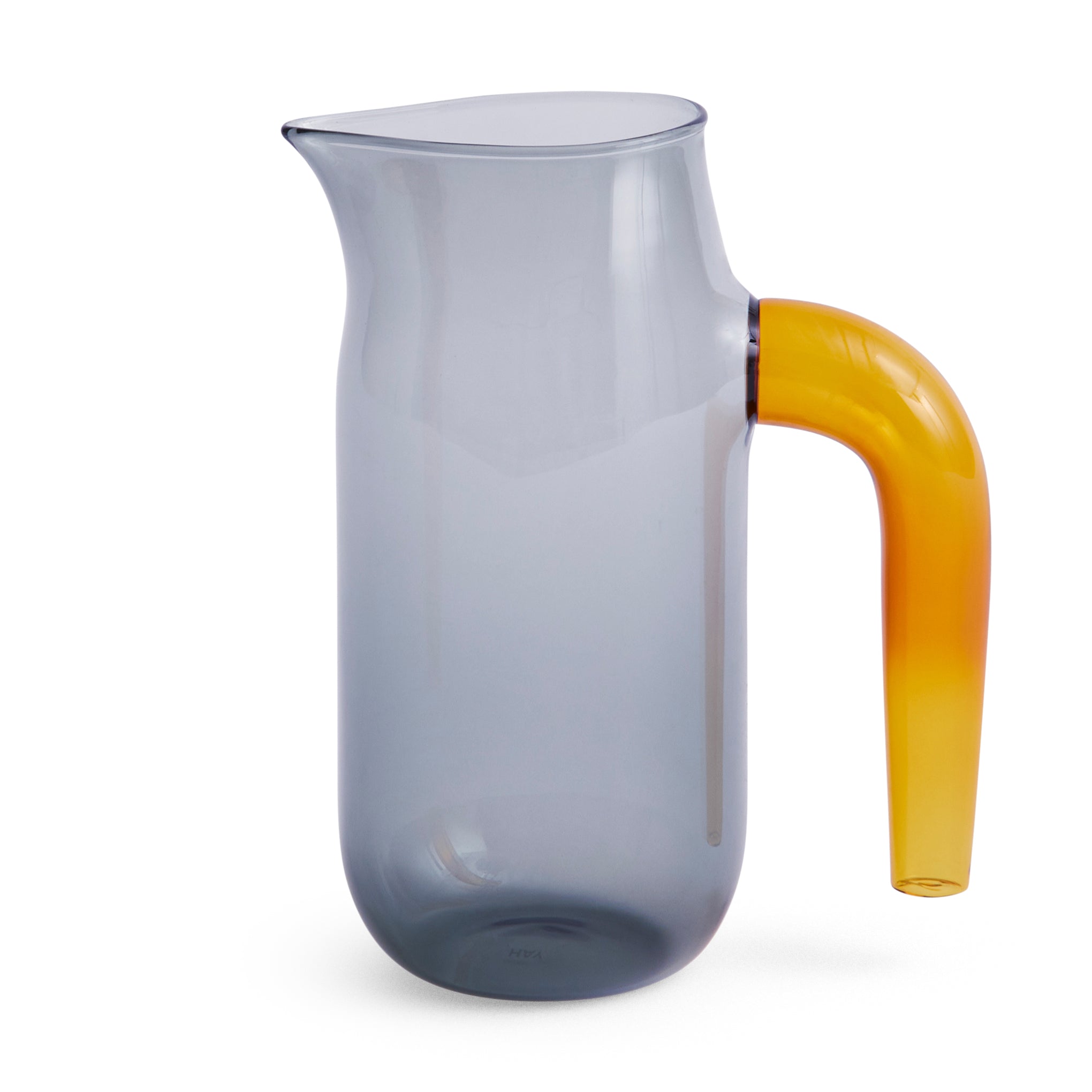 HAY Charcoal Glass Jug - Heat-Resistant Borosilicate Pitcher