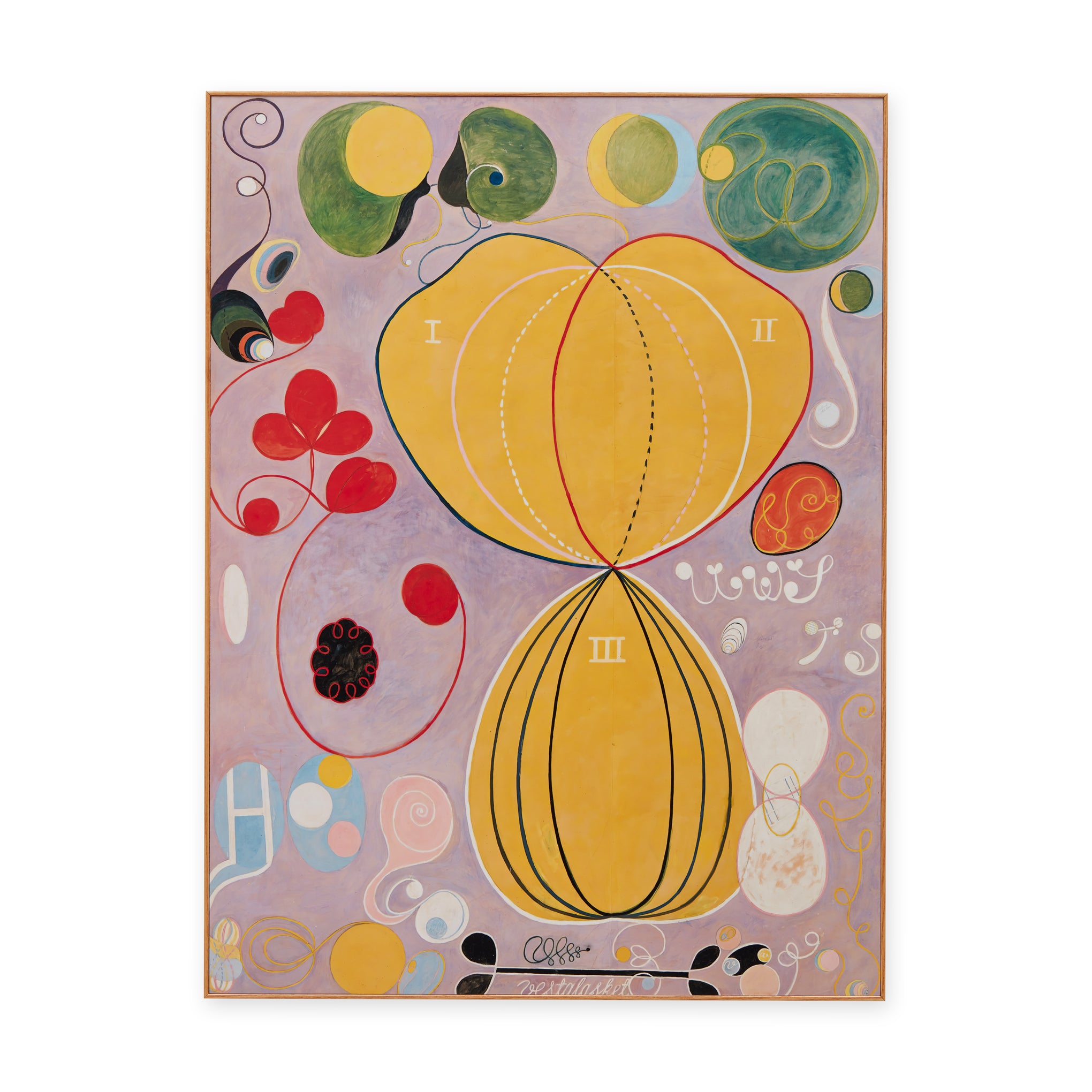 Hilma af Klint Adulthood Framed Art Print – UV Protected & Sustainable Frame