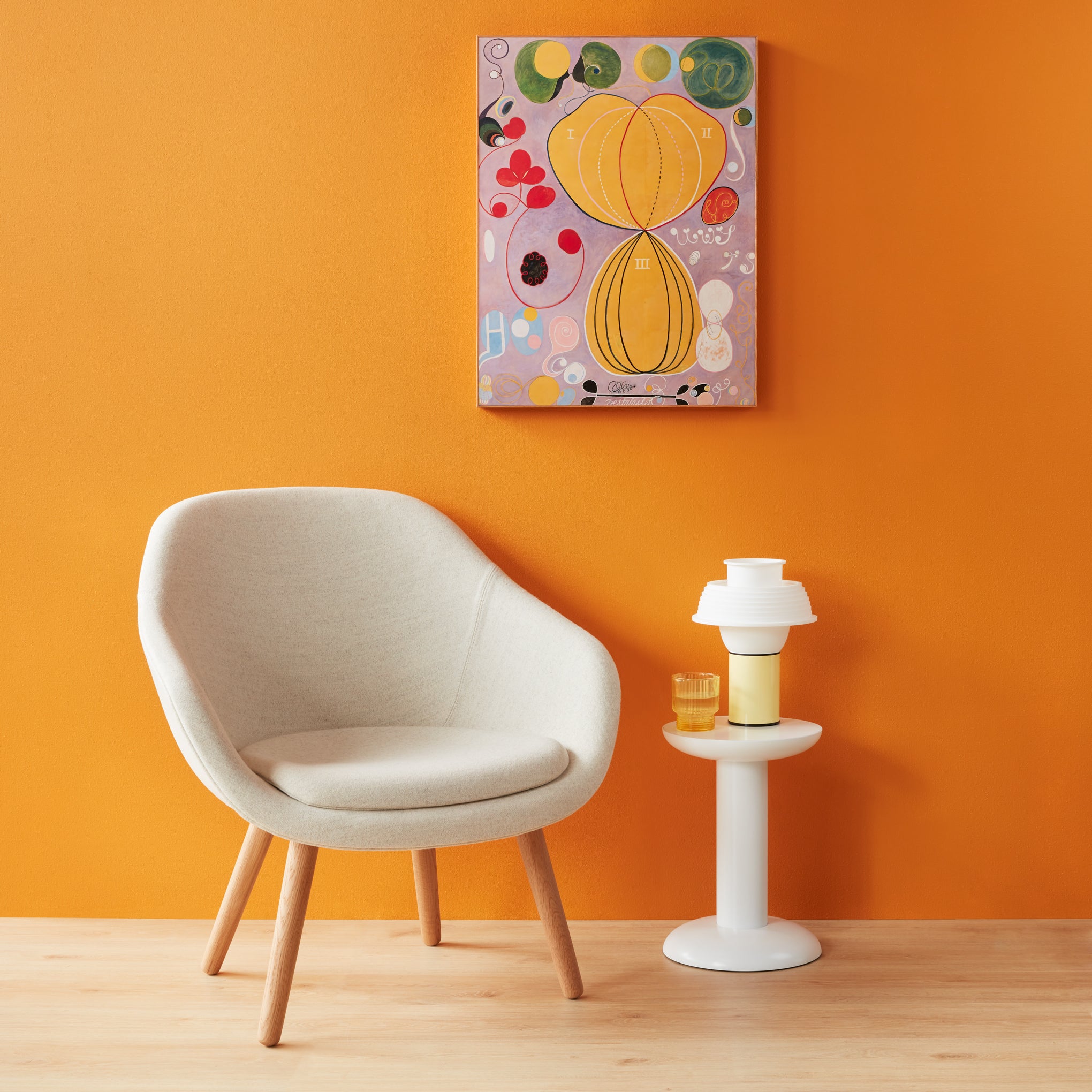 Hilma af Klint Adulthood Framed Art Print – UV Protected & Sustainable Frame