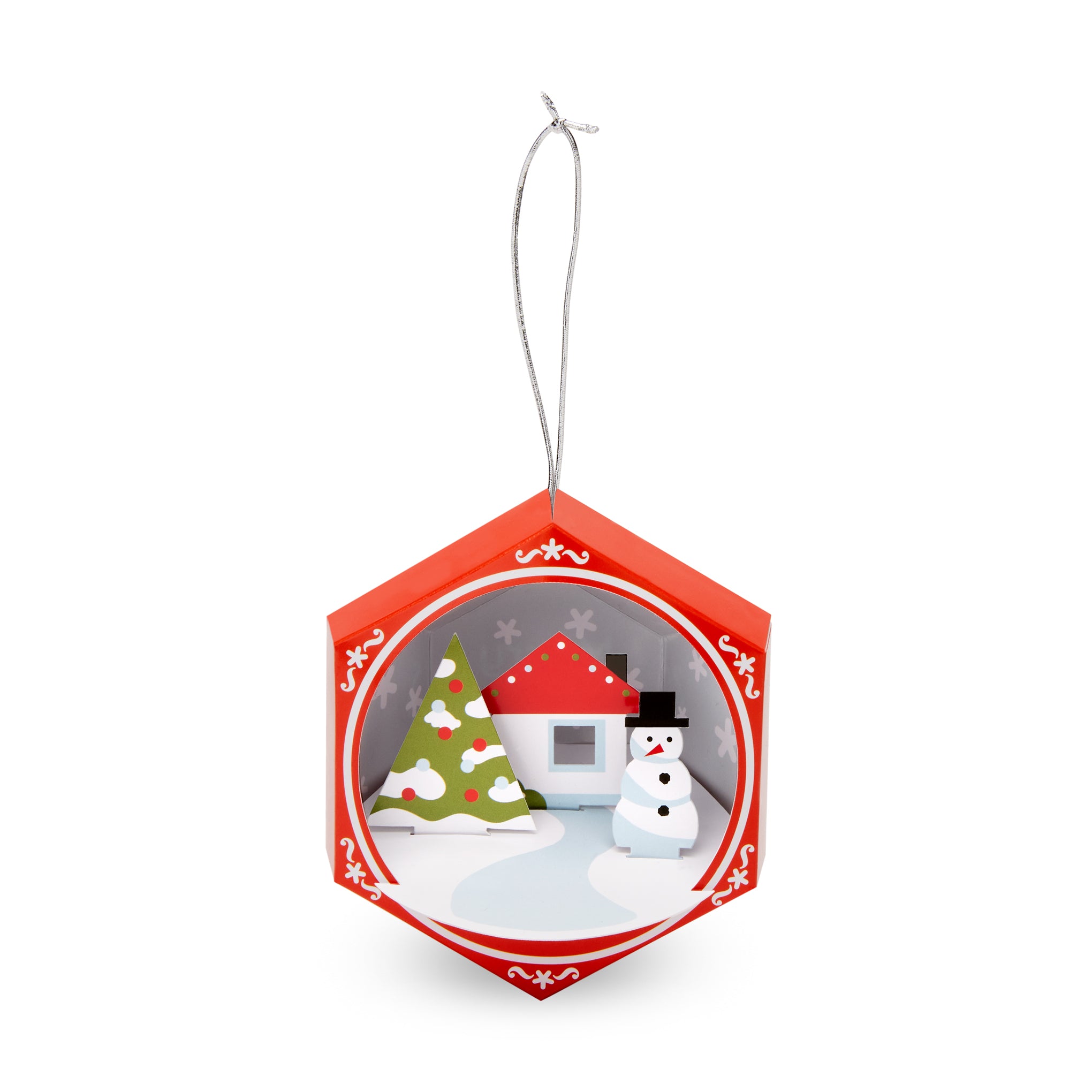 MoMA Snowman Pop-Up Christmas Cards - Set of 8 Handcrafted