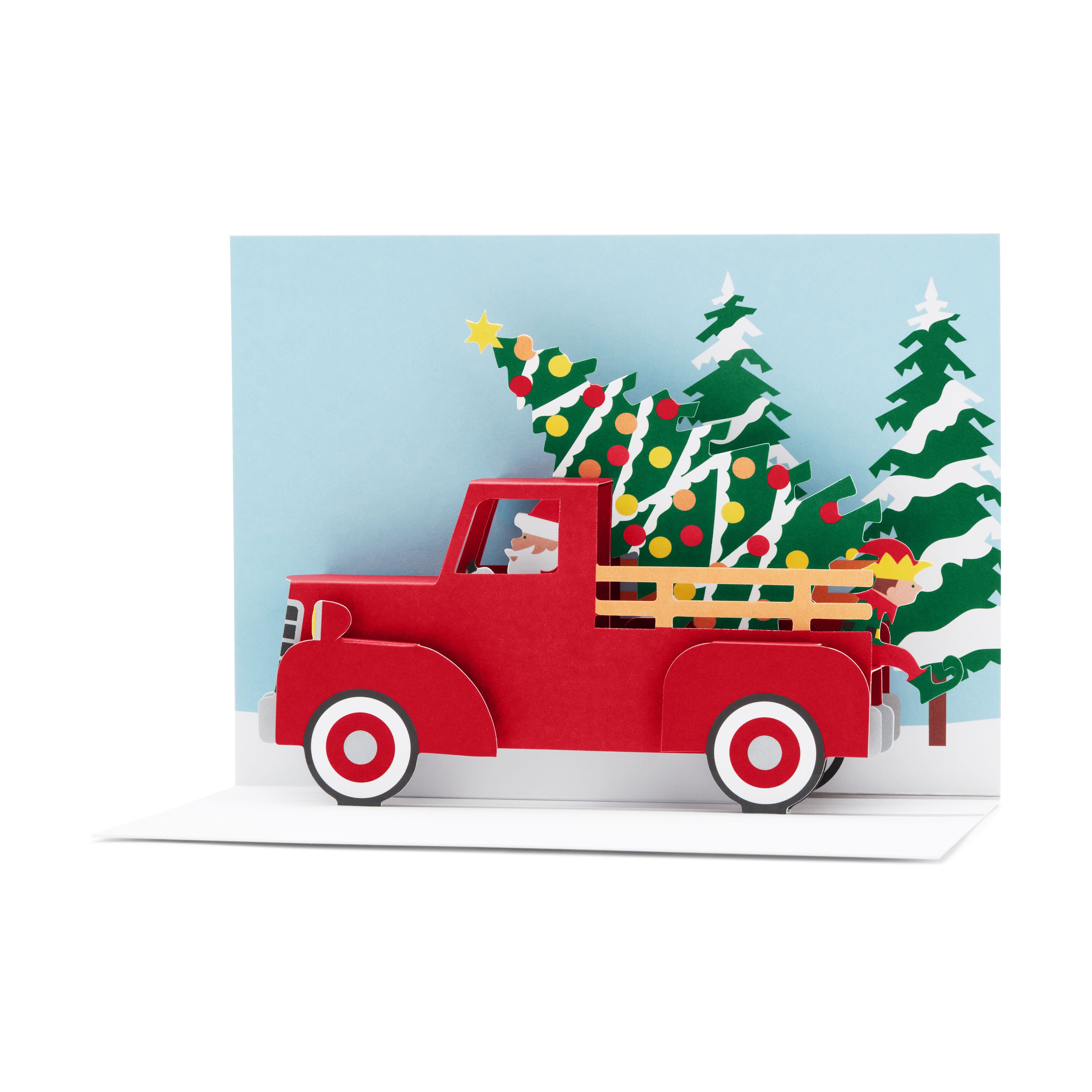 MoMA Santa's Truck Pop-Up Christmas Cards - Set of 8