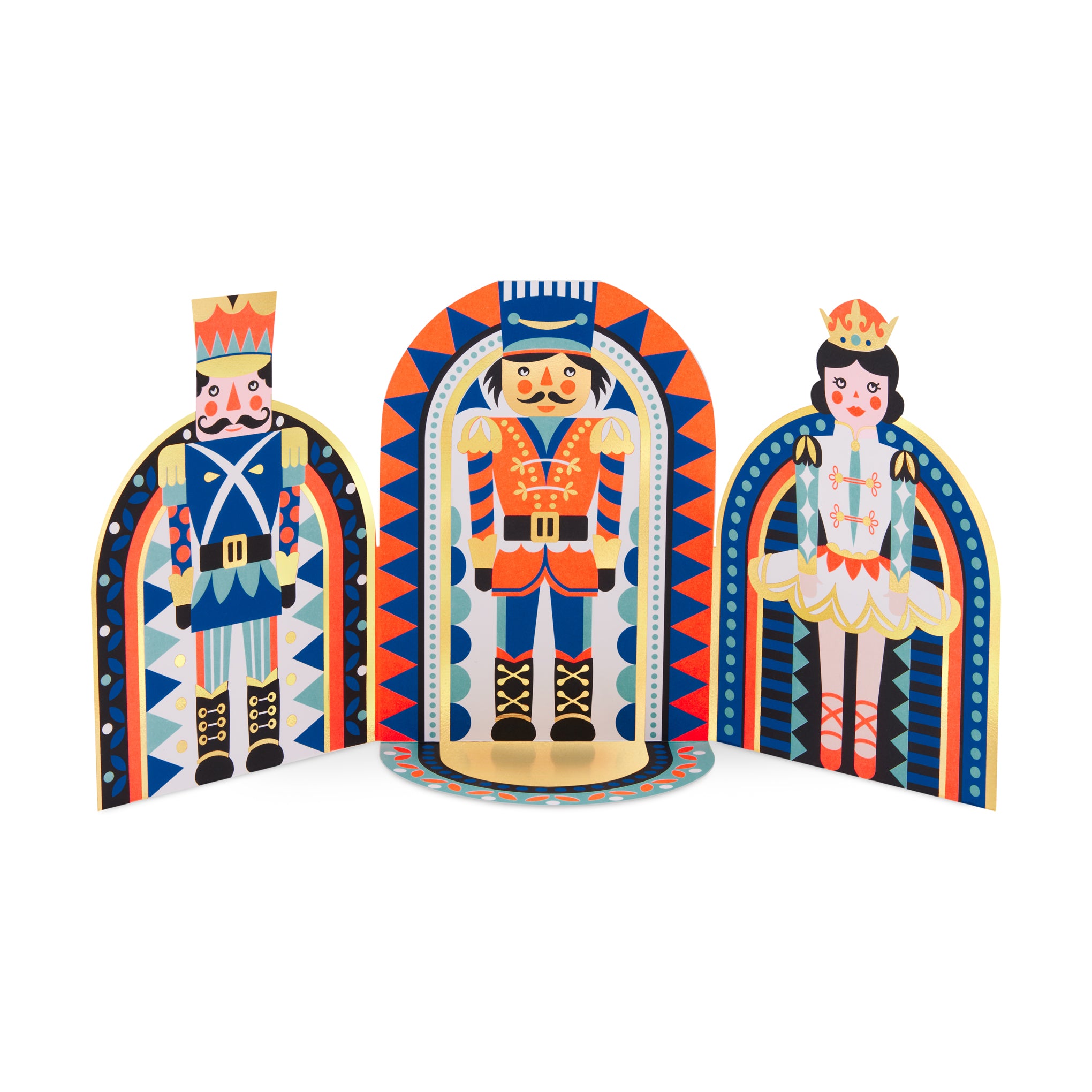Nutcracker Ballet 3D Pop-Up Greeting Cards - Set of 8