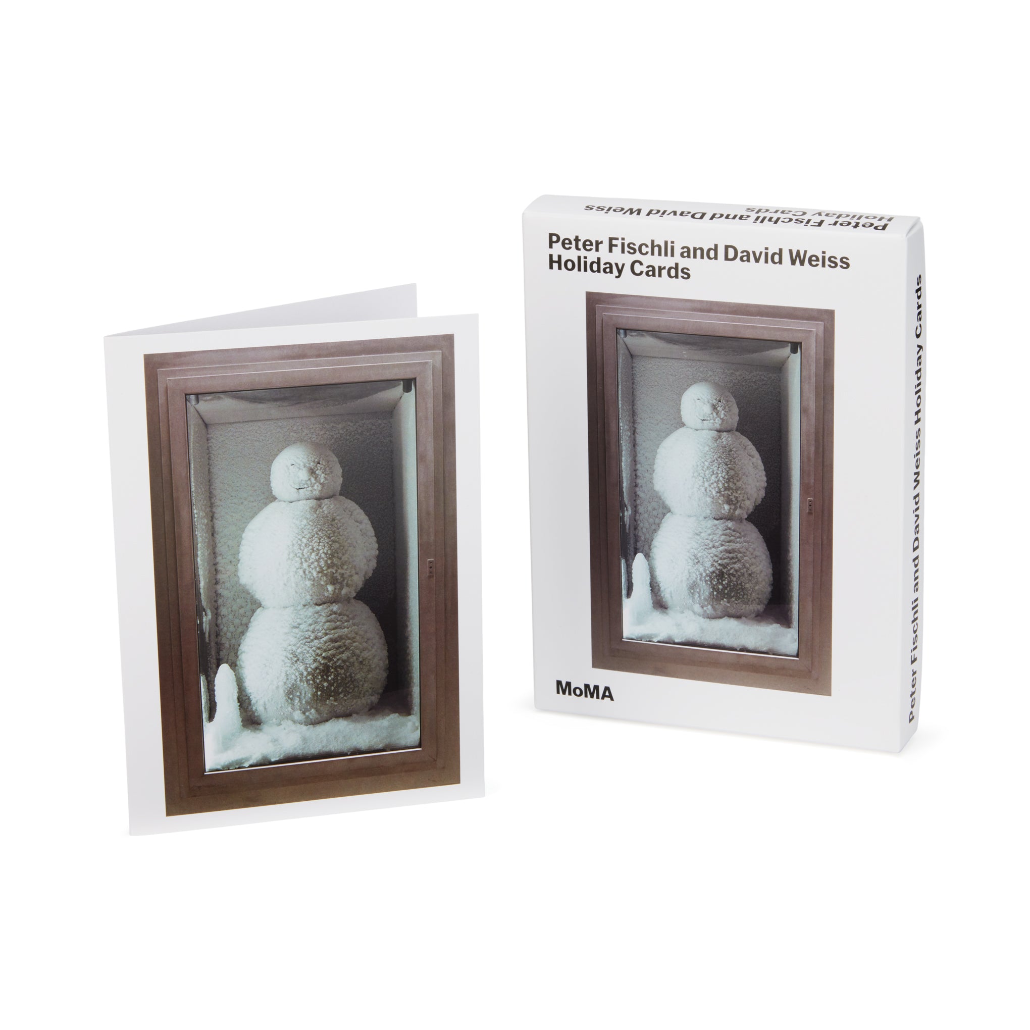 Peter Fischli and David Weiss Snowman Holiday Card Set - 12 Cards