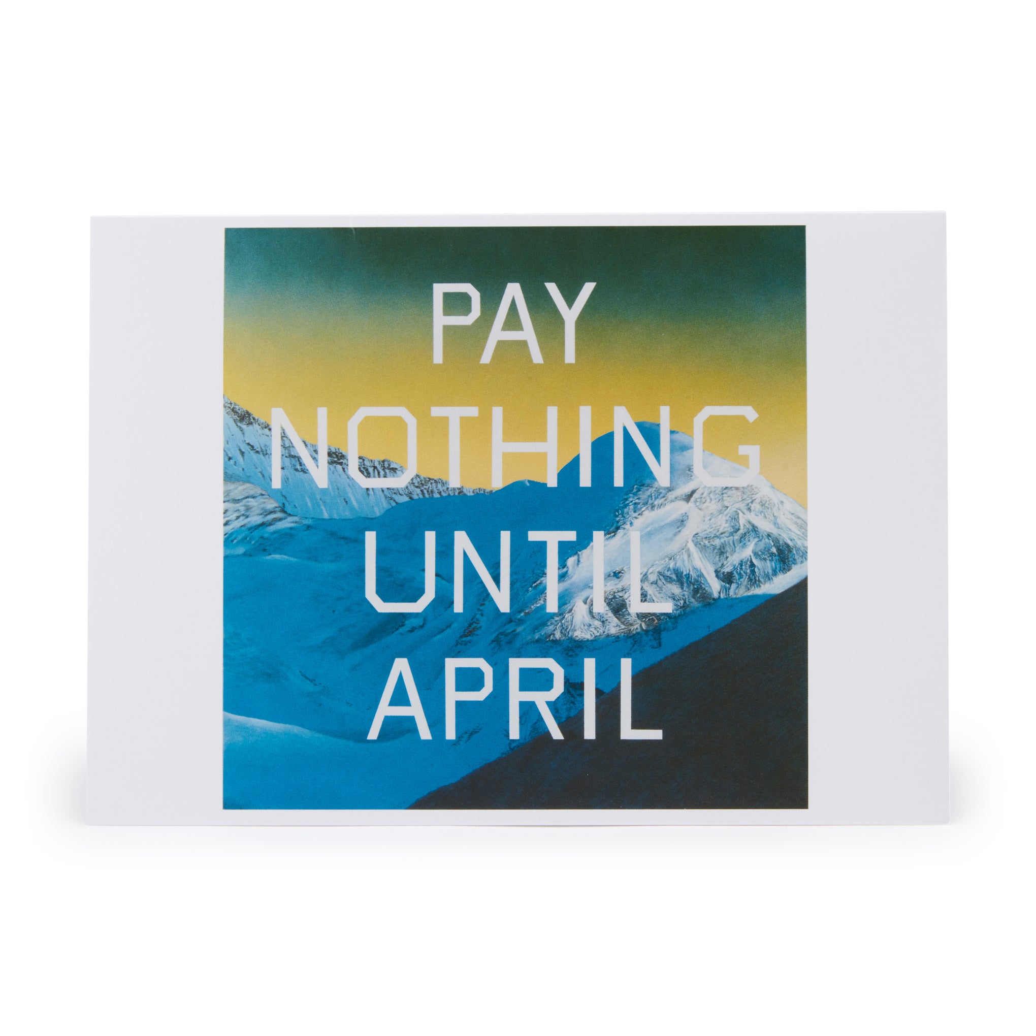 Ed Ruscha Artist Note Cards - Set of 8 MoMA Collection