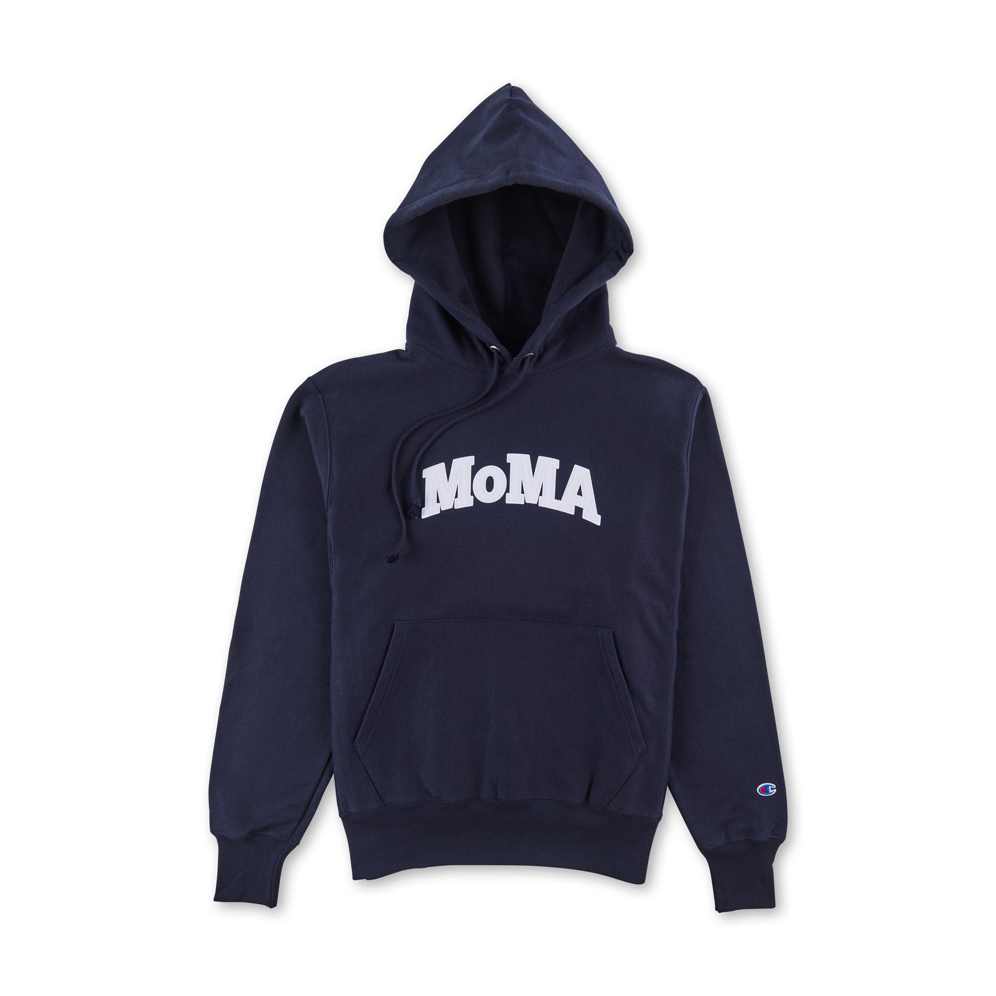 Champion MoMA Navy Hoodie Sweatshirt – Vintage 1930s Style