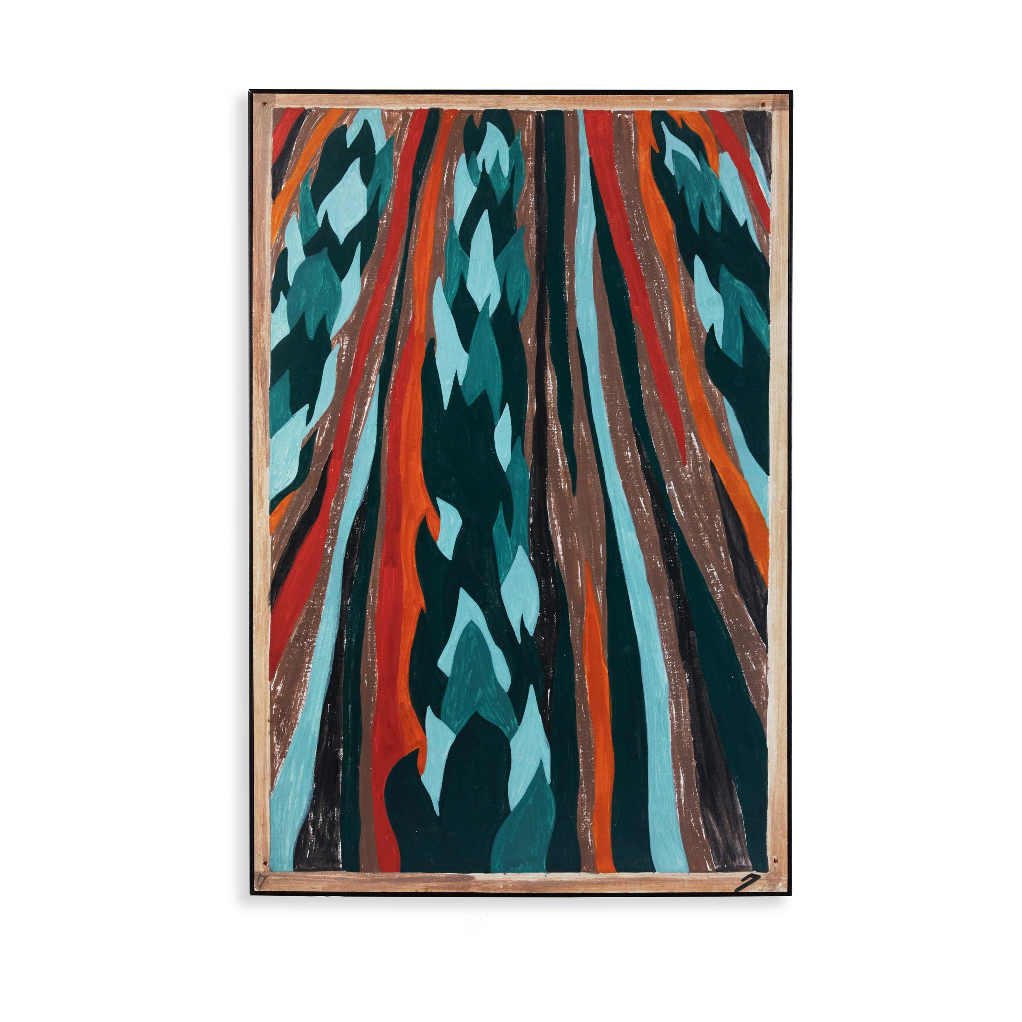 Jacob Lawrence Migration Series Framed Art Print