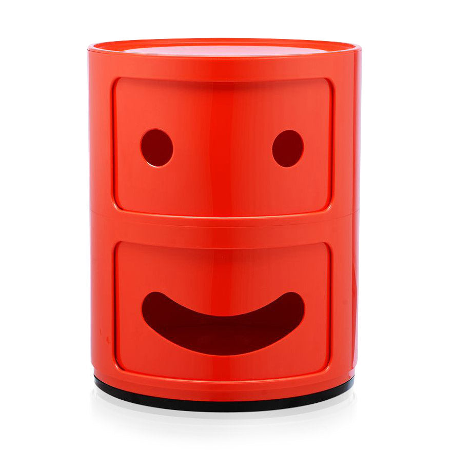 Kartell Componibili Smile 2-Tier ABS Plastic Storage Unit