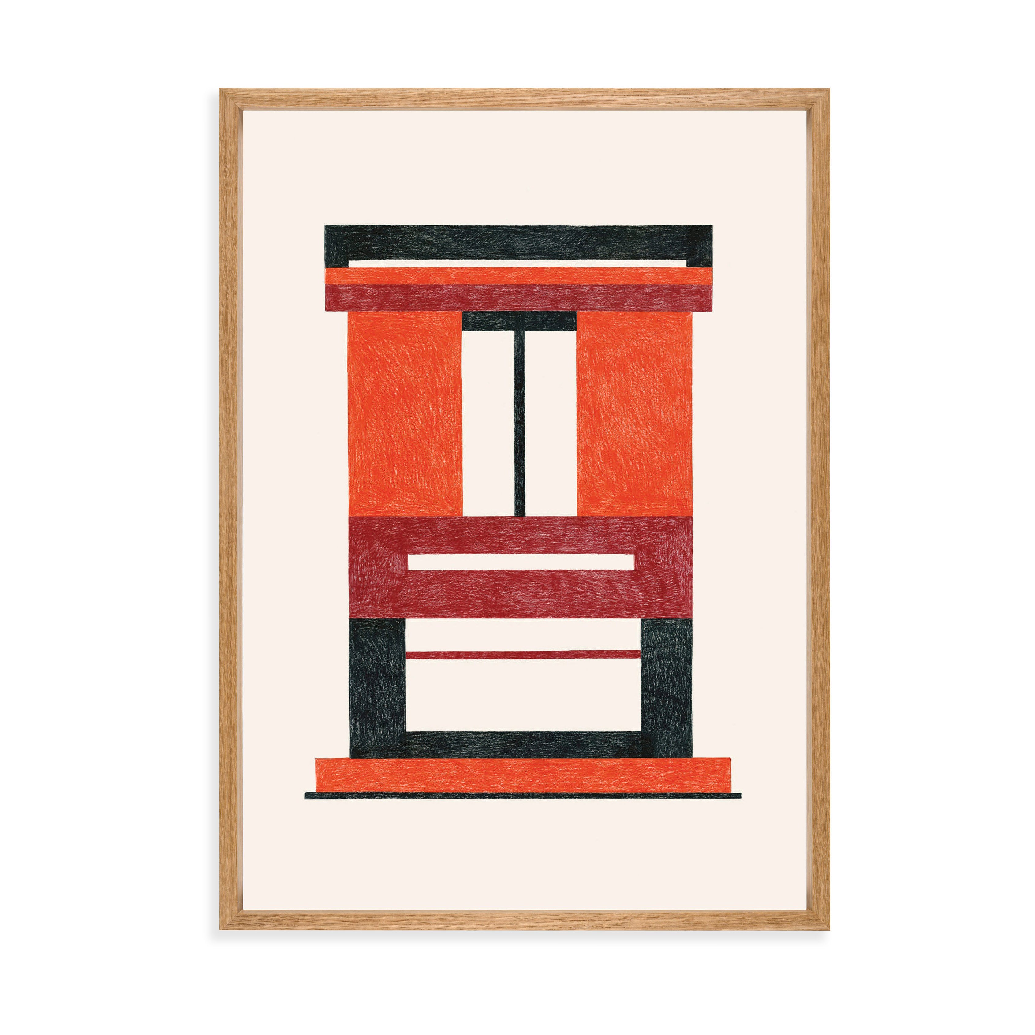 Nathalie Du Pasquier Caldo Framed Art Print - MoMA Exclusive