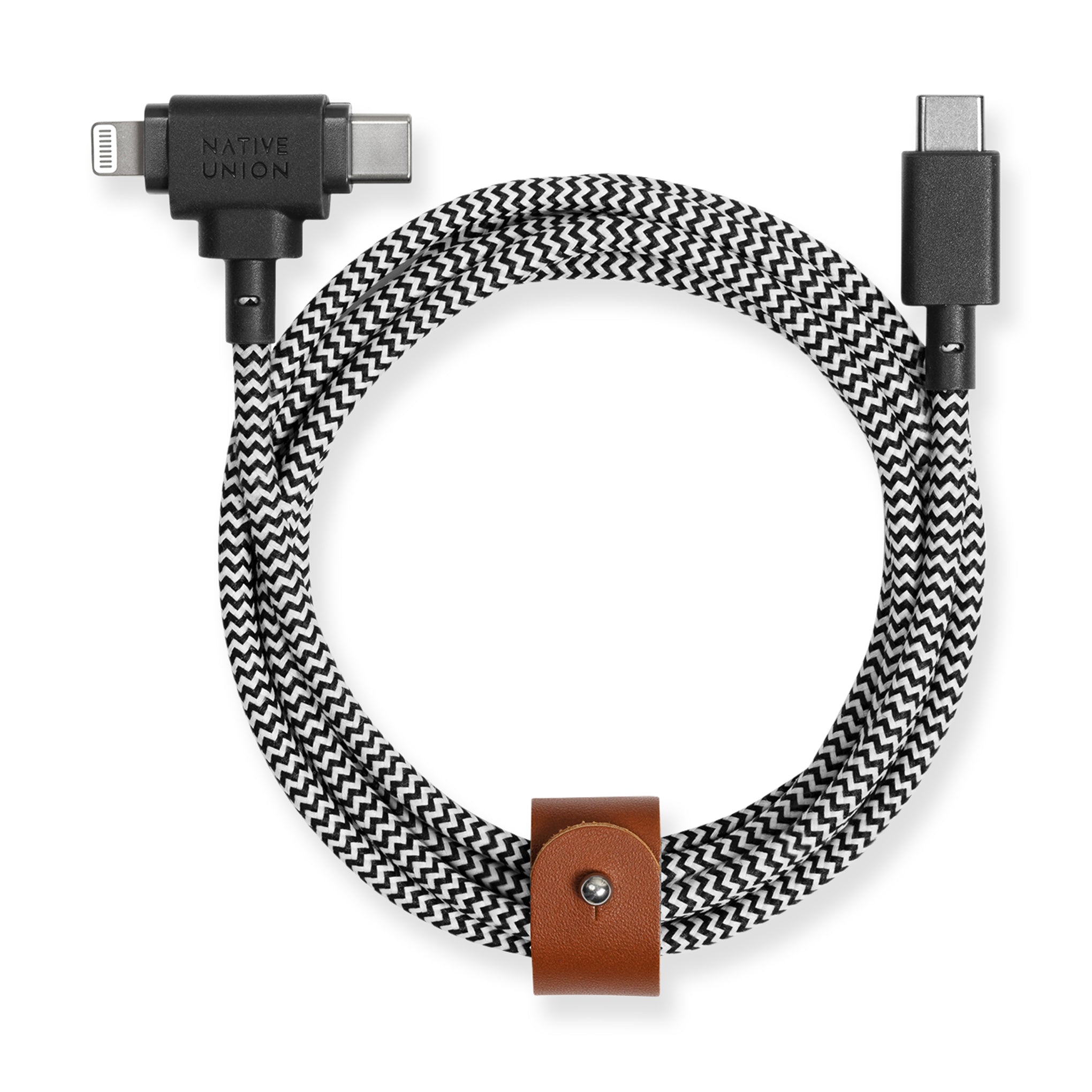 Native Union Recycled USB-C & Lightning Charging Cable - 4.9ft Fast Charge