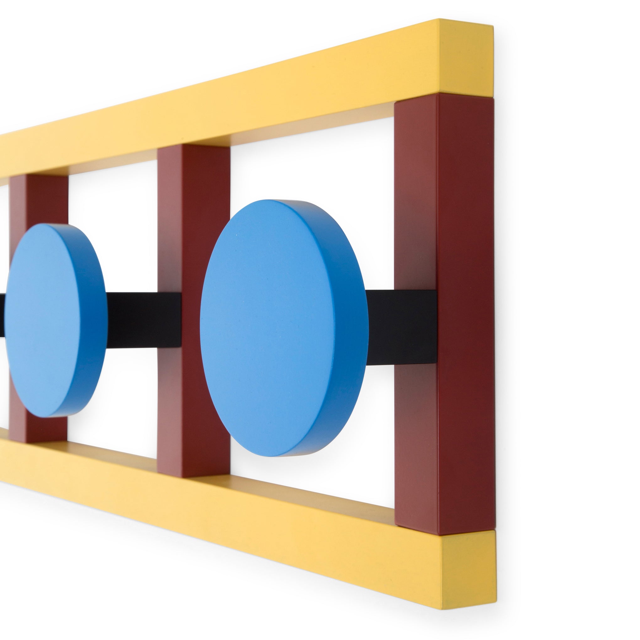 Raawii Large Coat Rack with Colorful Hooks by Nathalie Du Pasquier