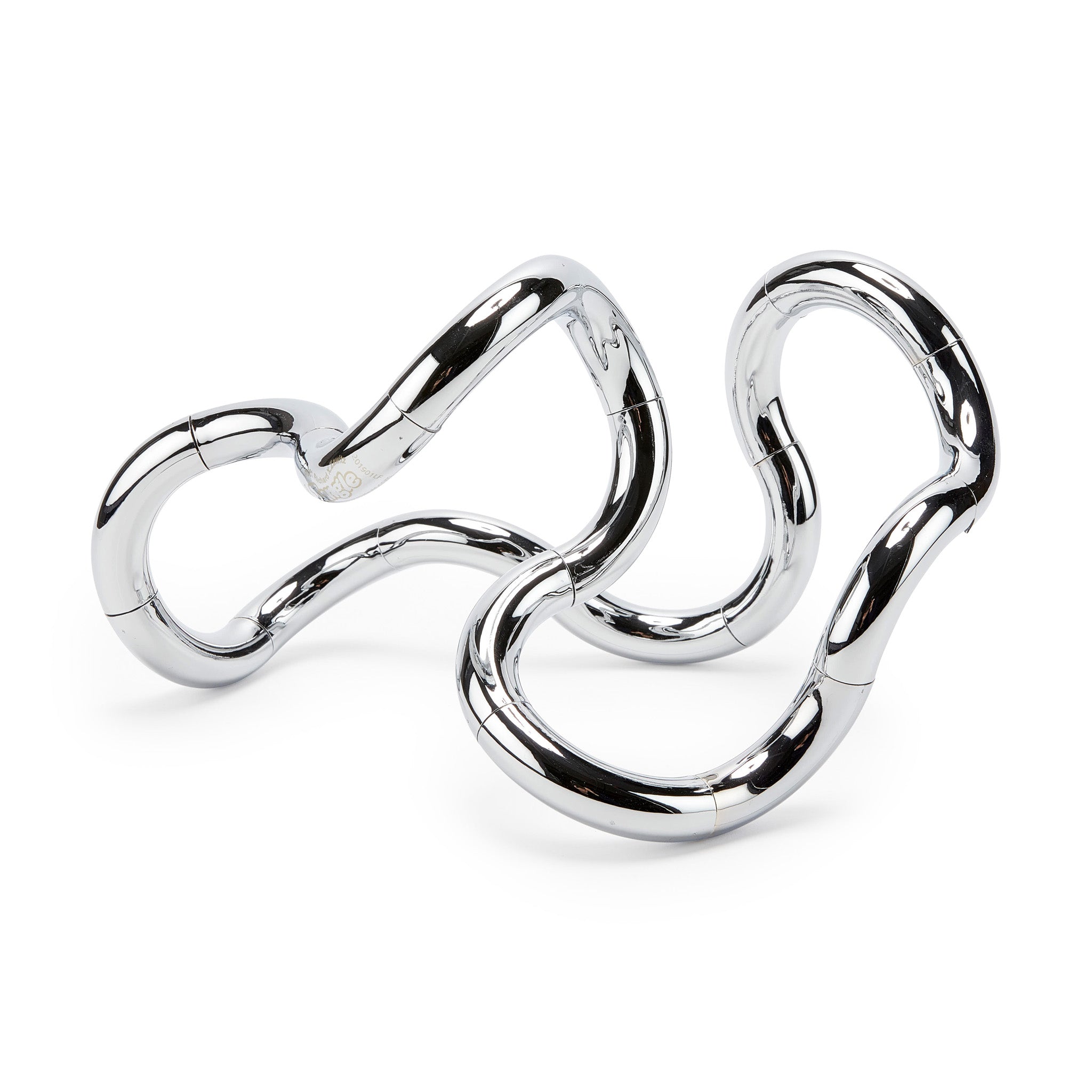 Tangle Chrome Sculpture Toy - Small Desk Decor