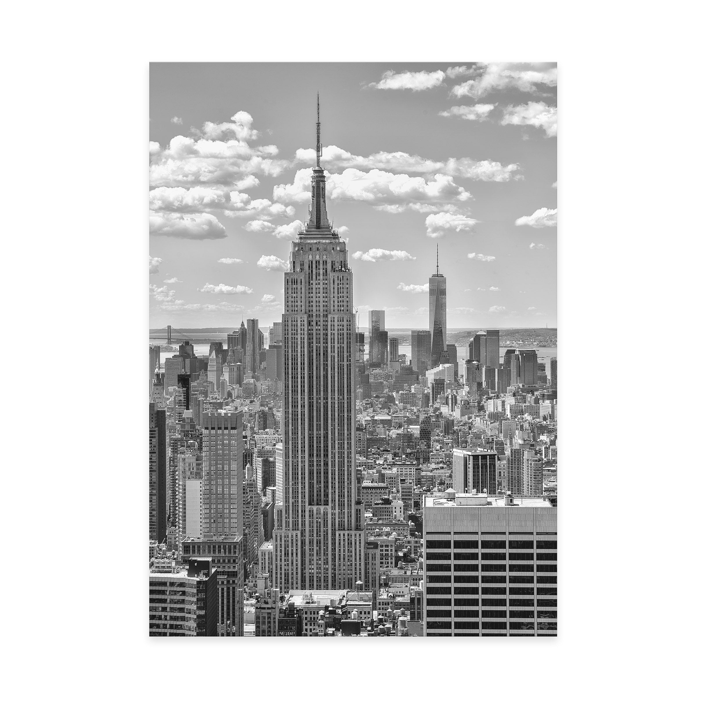 Empire State Building Art Print by Alejandro Merizalde