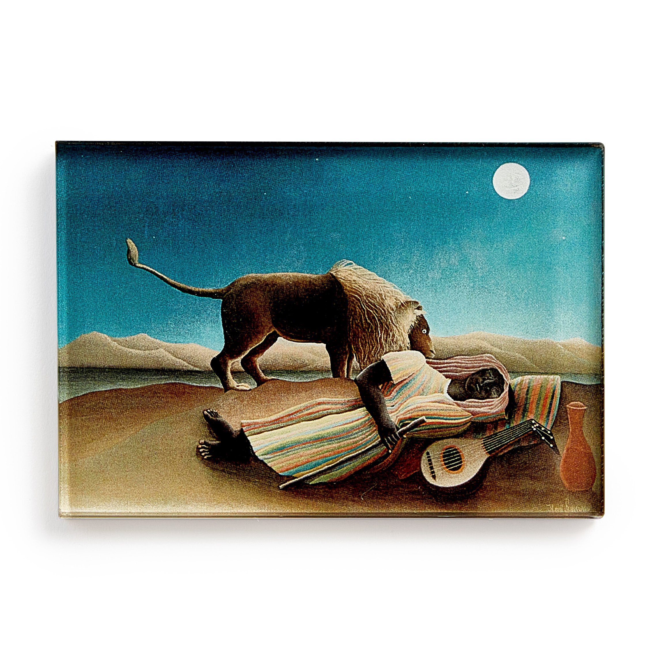 Henri Rousseau The Sleeping Gypsy Art Magnet - MoMA Inspired Acrylic