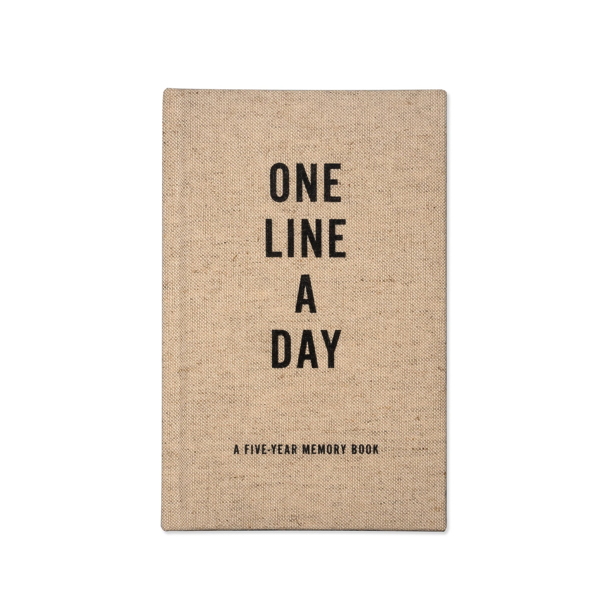 One Line a Day Five-Year Memory Journal - Clothbound Diary Gift