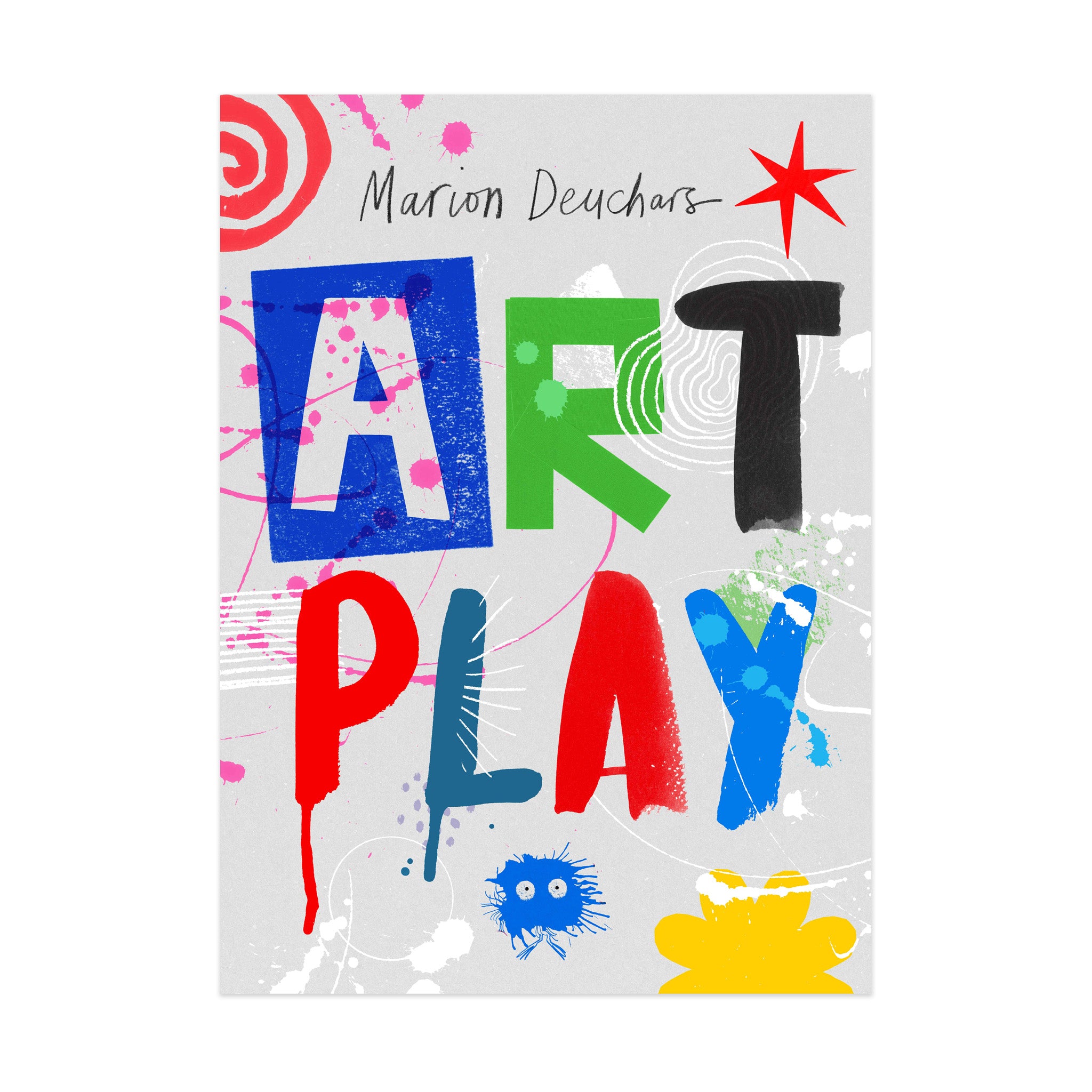 Art Play Activity Book by Marion Deuchars - Creative Drawing & Painting Exercises