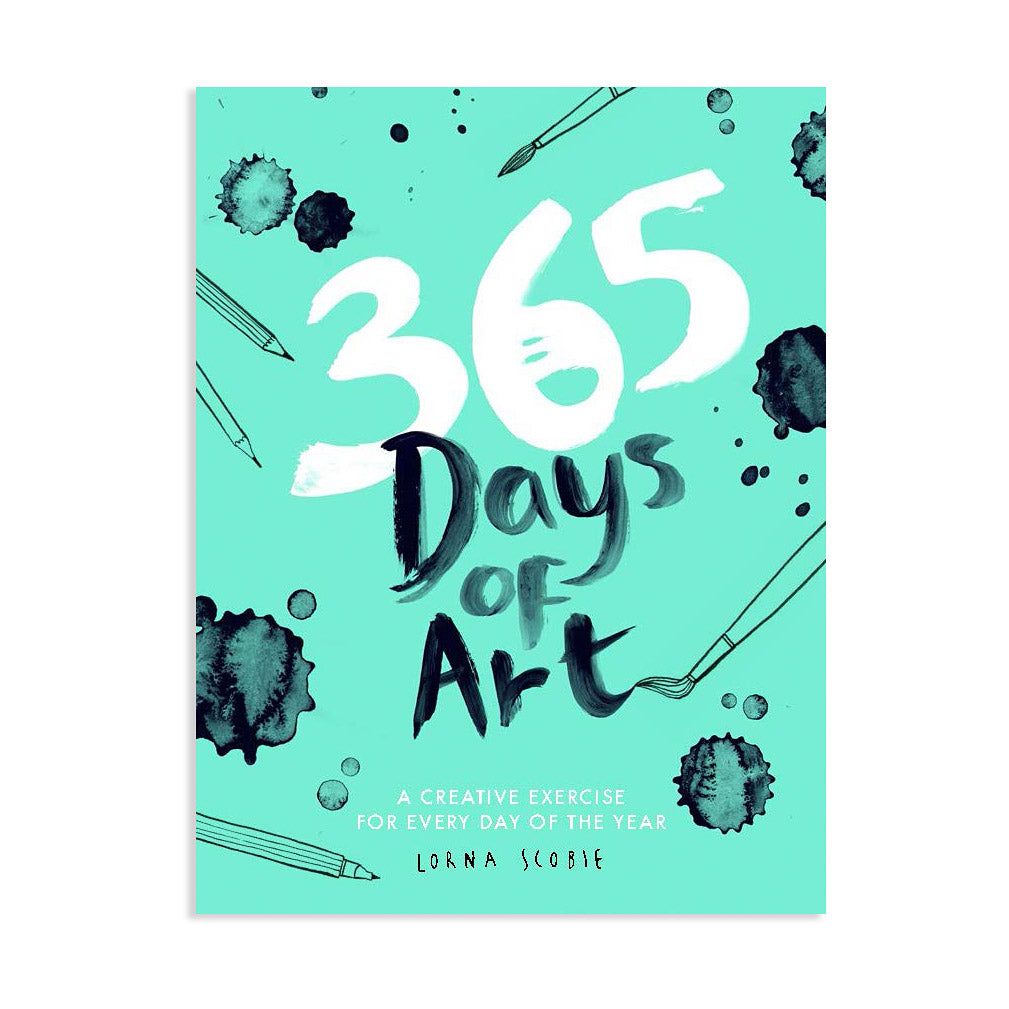 365 Days of Art: Daily Creative Activity Book for Adults & Teens - Paperback