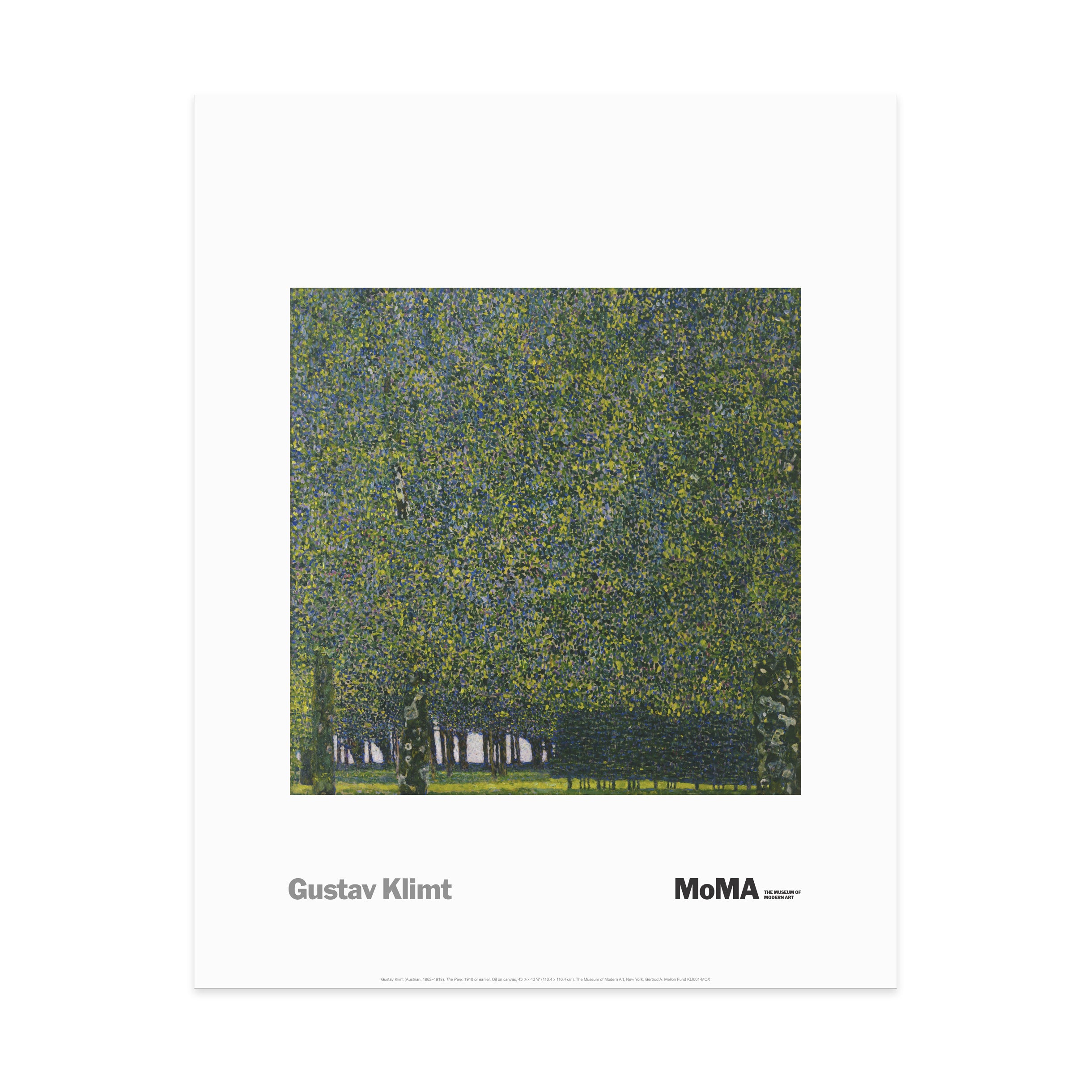 Gustav Klimt The Park Art Print - High-Quality Museum Reproduction