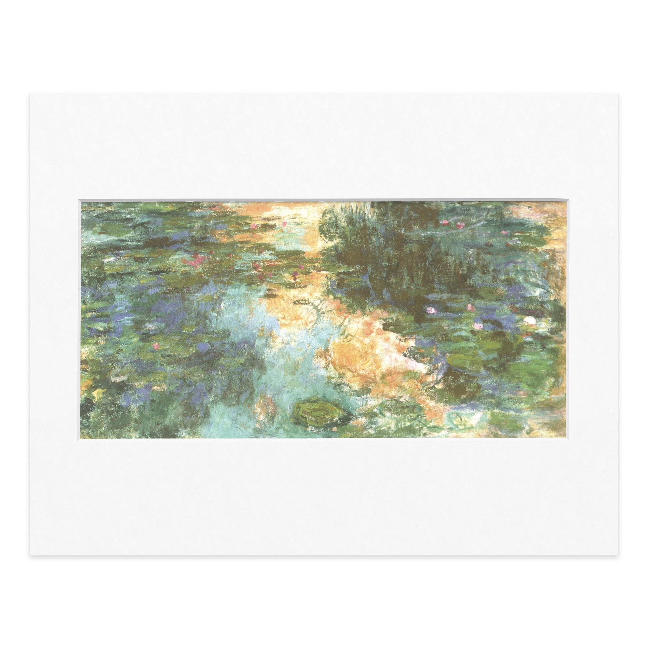 Claude Monet Water Lily Pond Art Print - MoMA Collection
