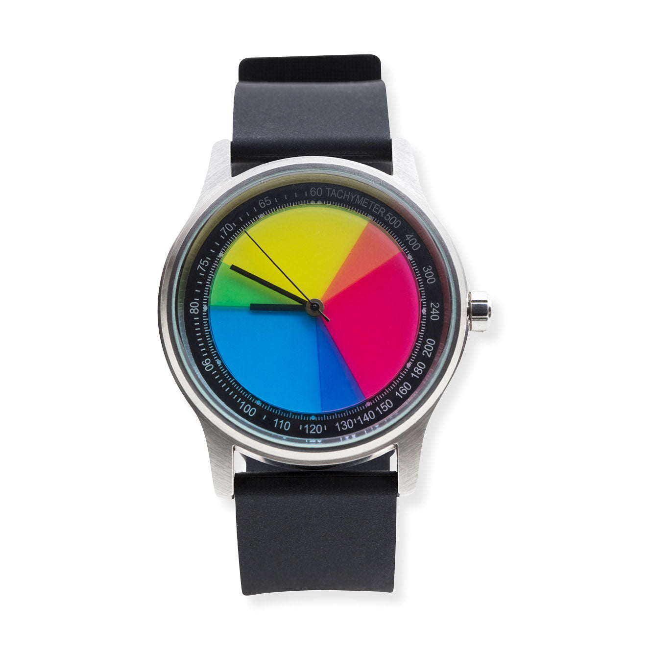 Colorevolution Color-Changing Watch with Silicone Strap & Water Resistance