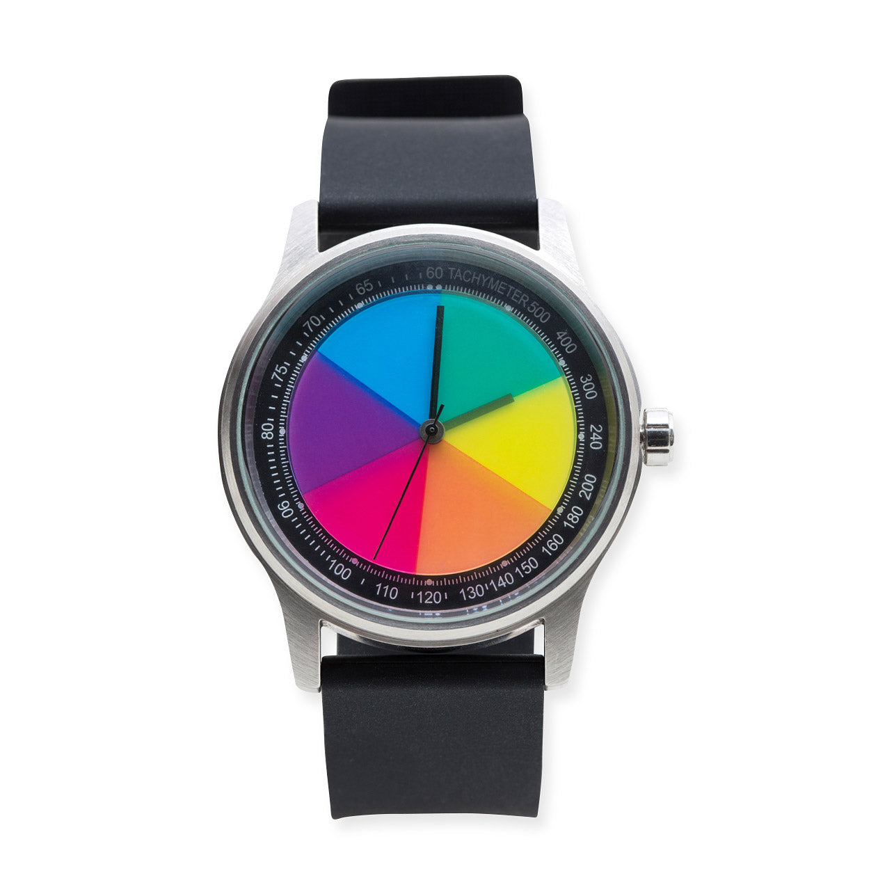 Colorevolution Color-Changing Watch with Silicone Strap & Water Resistance
