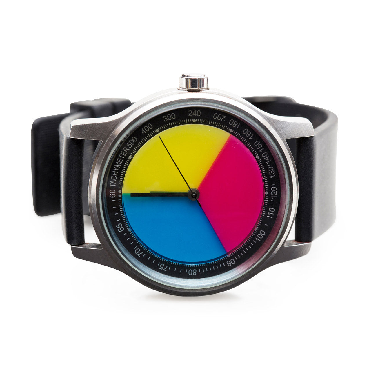 Colorevolution Color-Changing Watch with Silicone Strap & Water Resistance