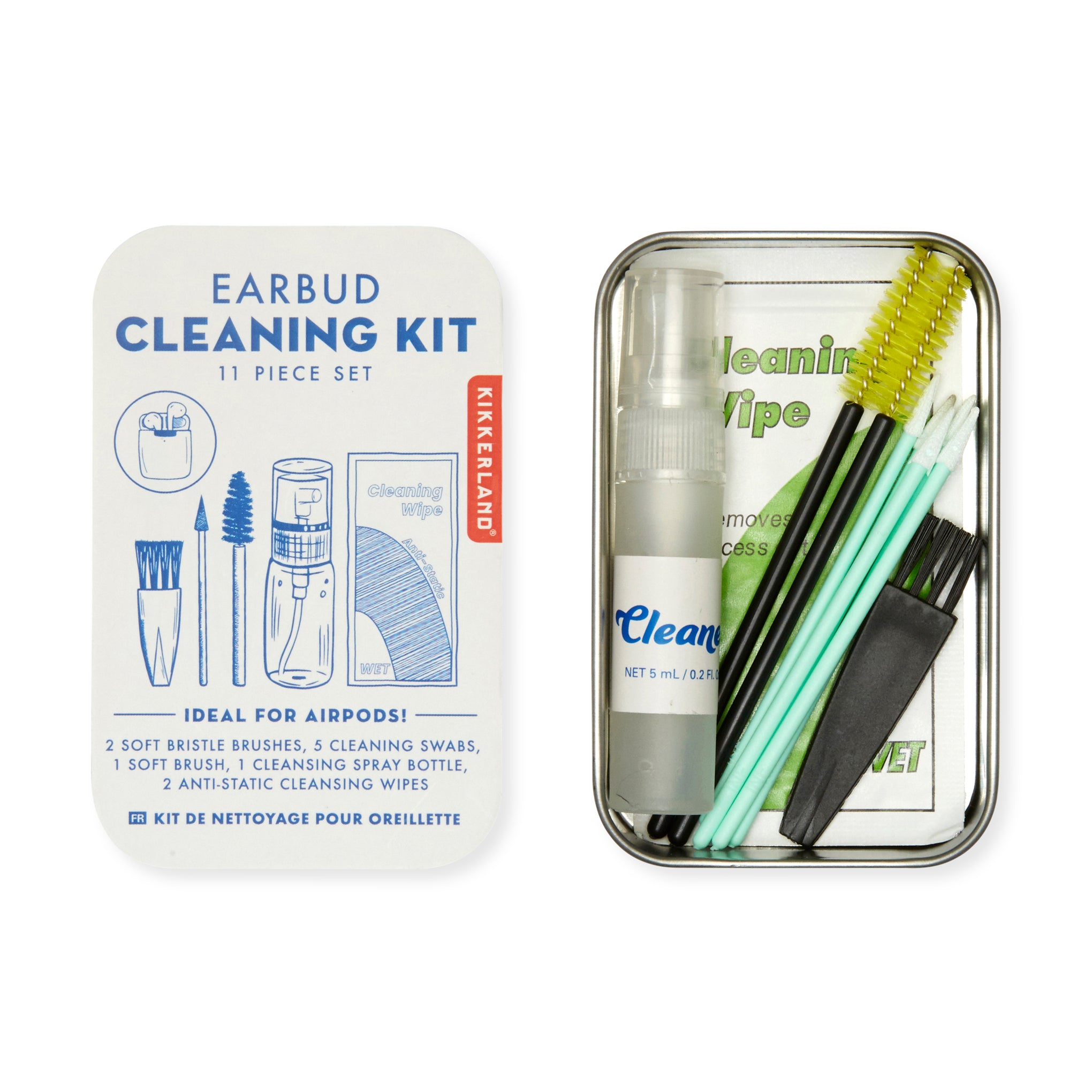 Wireless Earbud Cleaning Kit with Brushes & Swabs