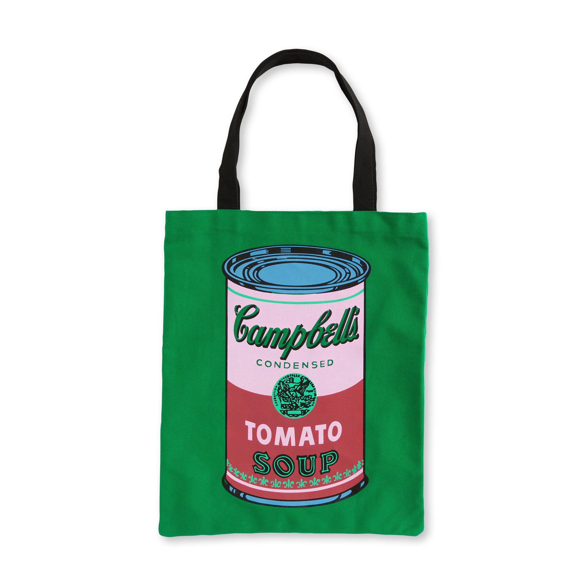 Andy Warhol Campbell's Soup Canvas Tote Bag - Green
