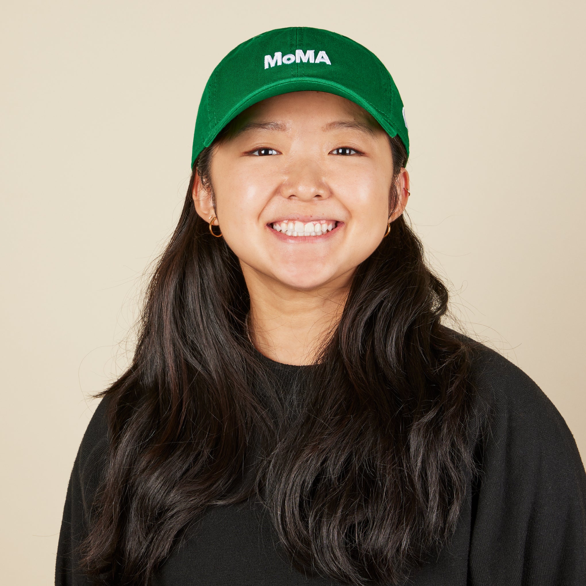 MoMA Kelly Green Cotton Baseball Cap by New Era