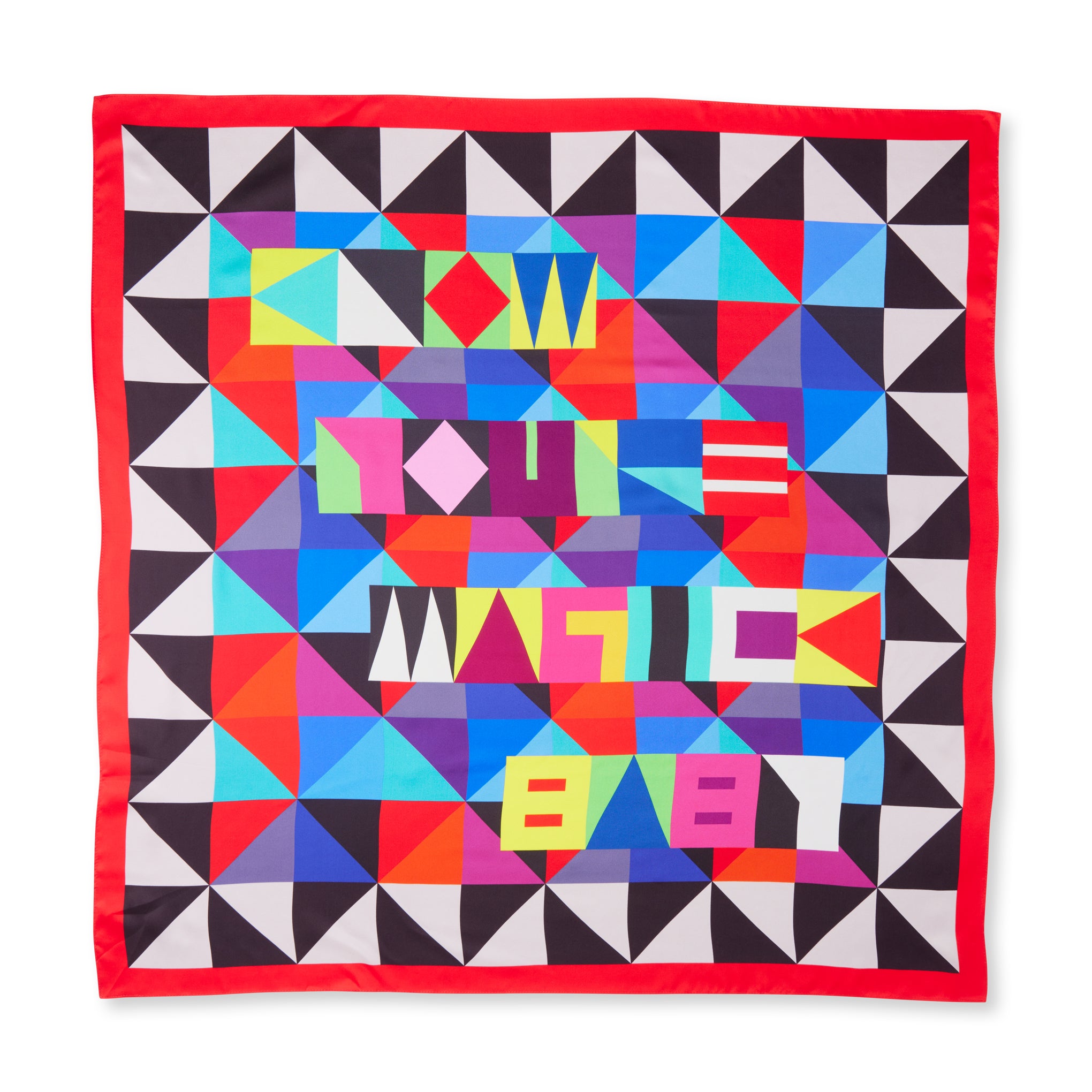 Jeffrey Gibson Know You're Magick Silk Scarf – MoMA Exclusive