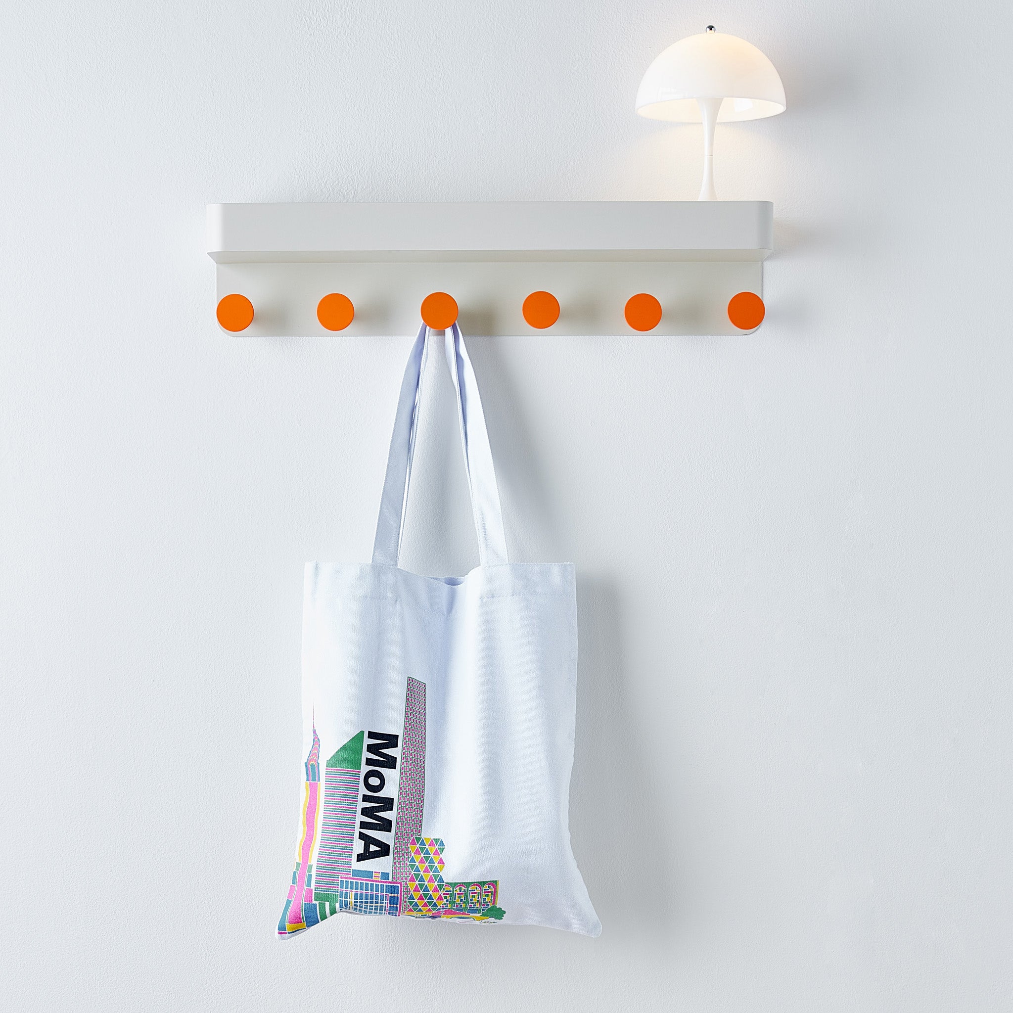 MoMA NYC Skyline Cotton Tote Bag by Alexandra Palmowski