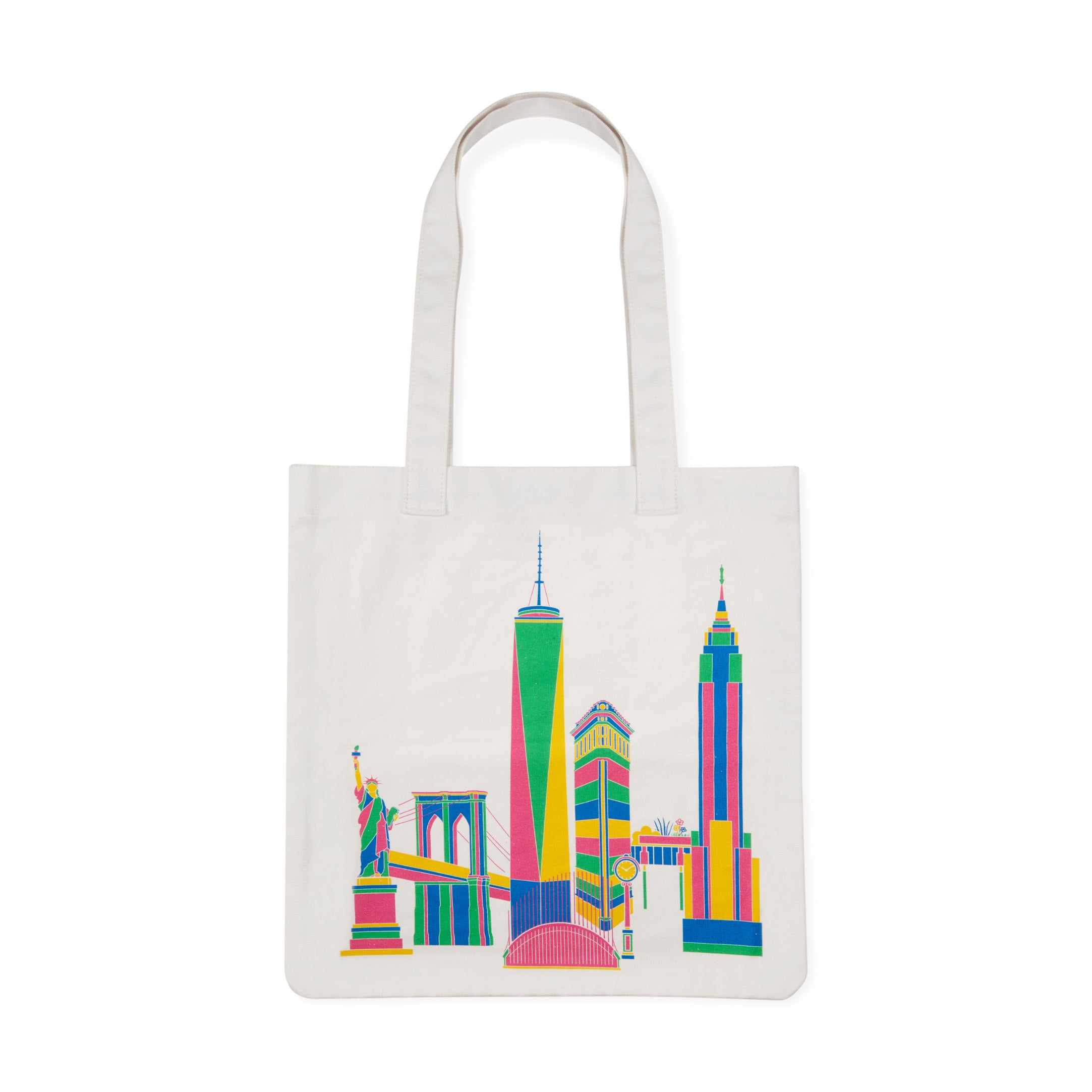 MoMA NYC Skyline Cotton Tote Bag by Alexandra Palmowski