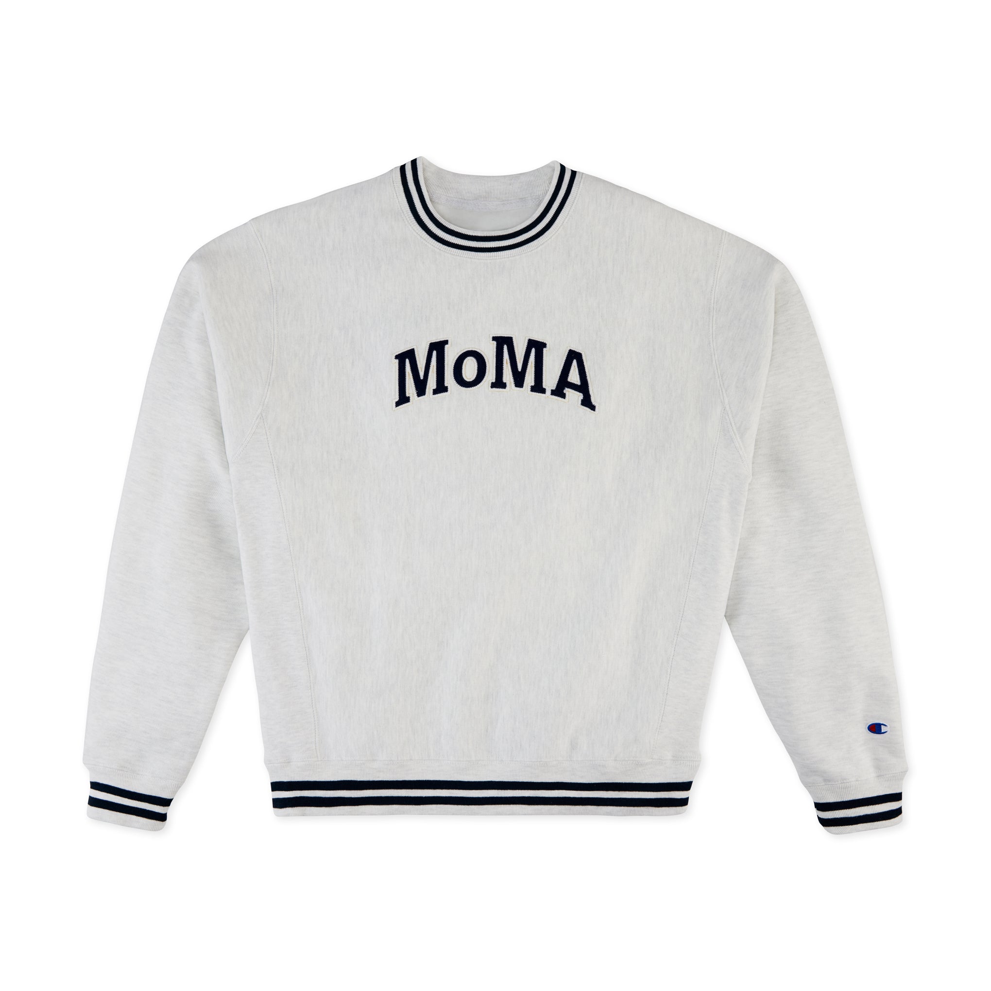 MoMA Champion Striped Cotton Sweatshirt