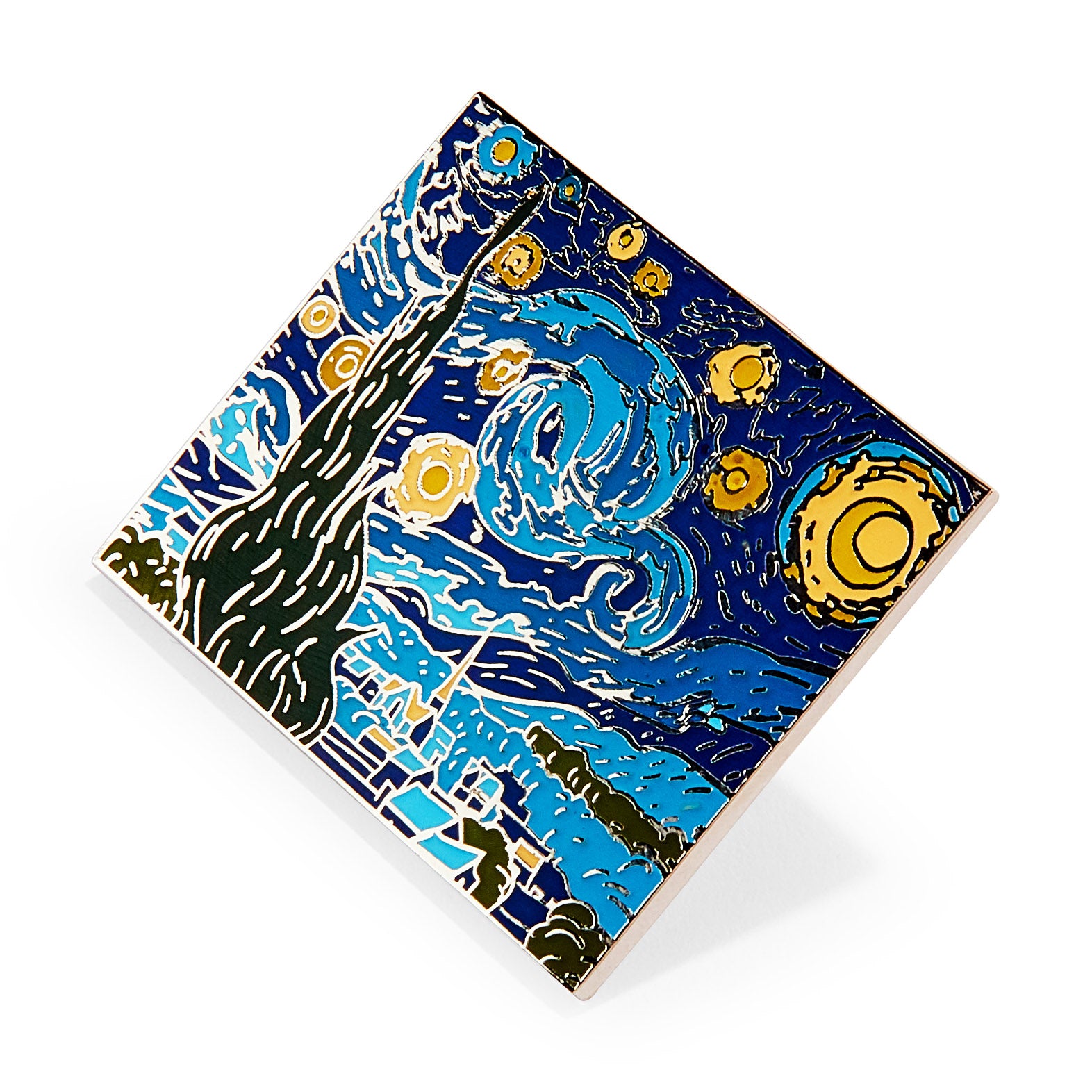 Van Gogh Artist Enamel Pin - MoMA Inspired Collectible