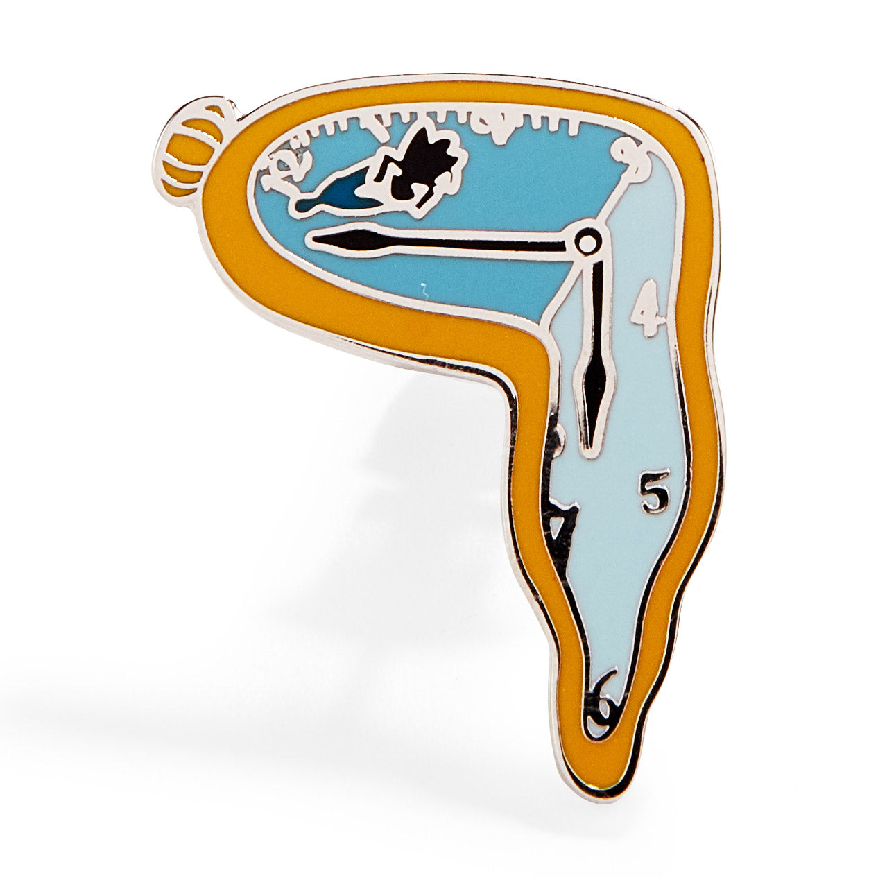 Salvador Dali Artist Enamel Pin - MoMA Inspired Collectible