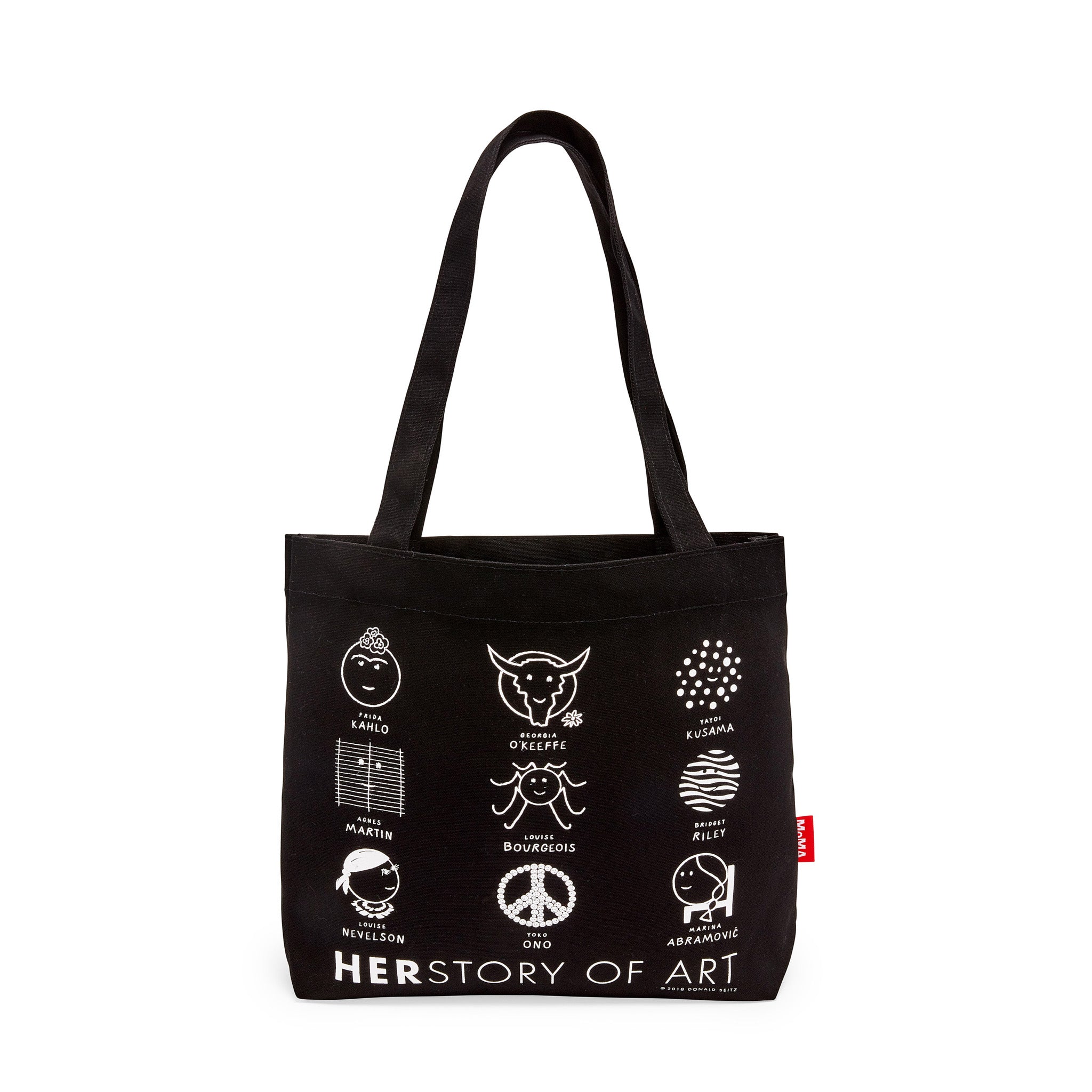 Women Artists Tote Bag - Cotton Canvas with Famous Female Artist Designs