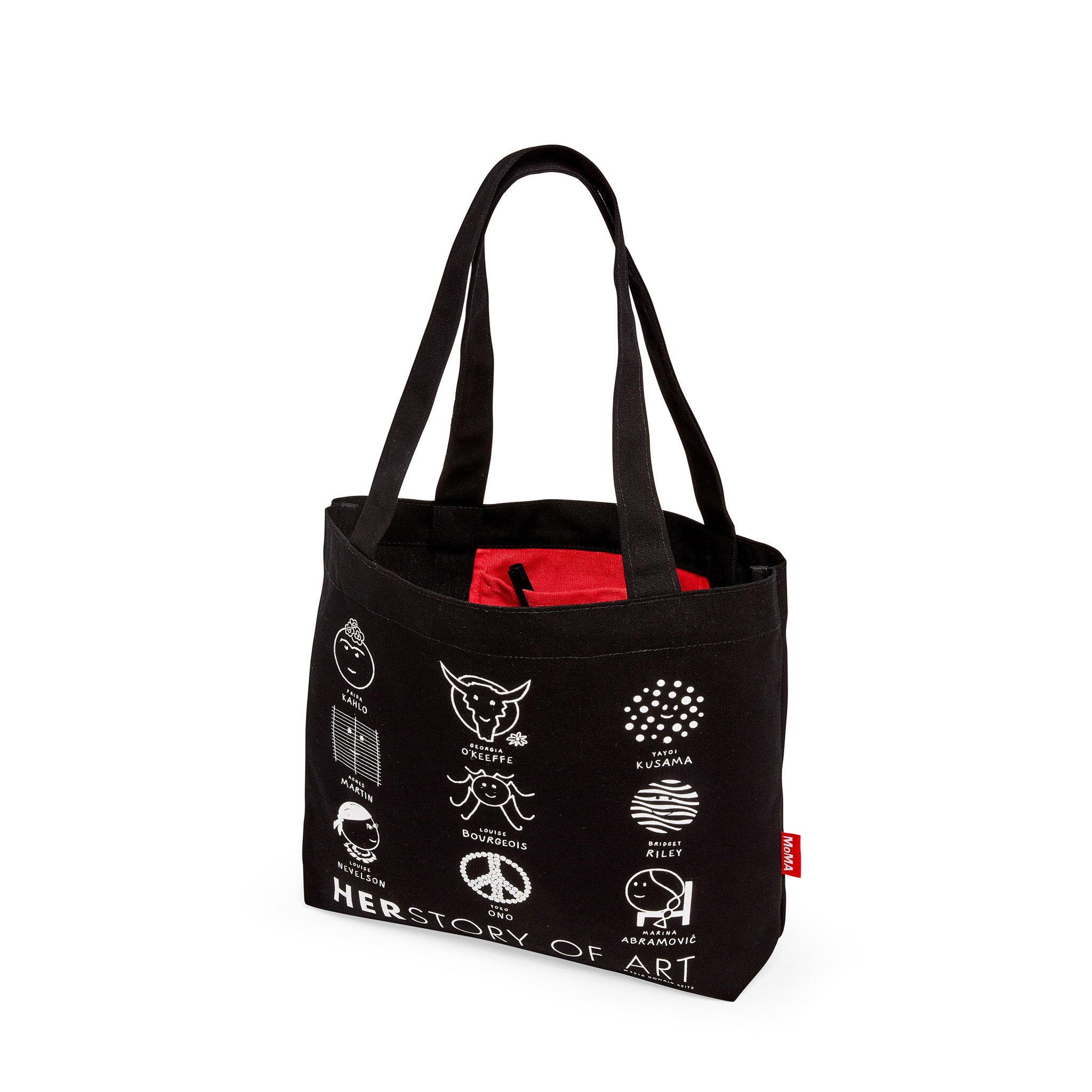 Women Artists Tote Bag - Cotton Canvas with Famous Female Artist Designs