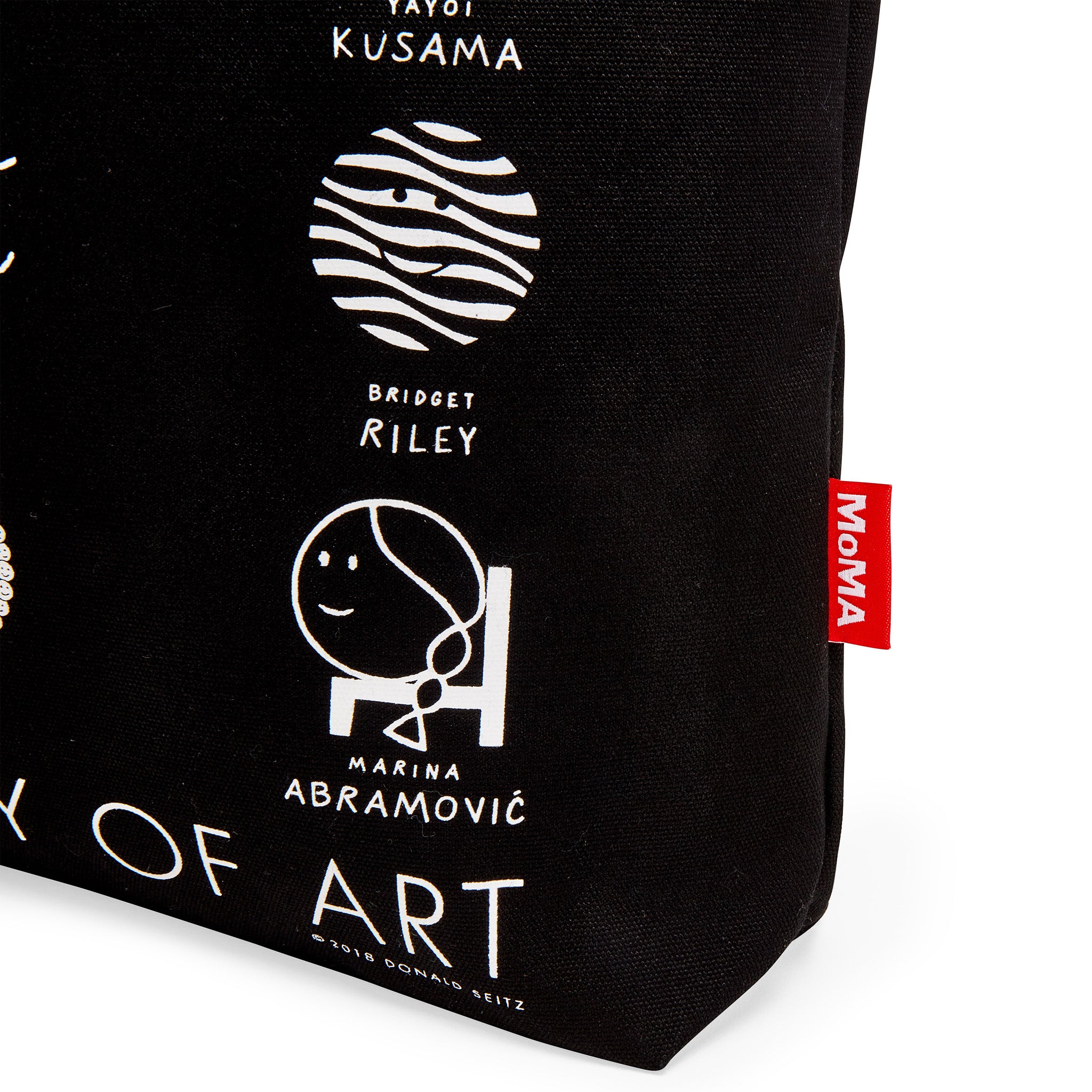 Women Artists Tote Bag - Cotton Canvas with Famous Female Artist Designs