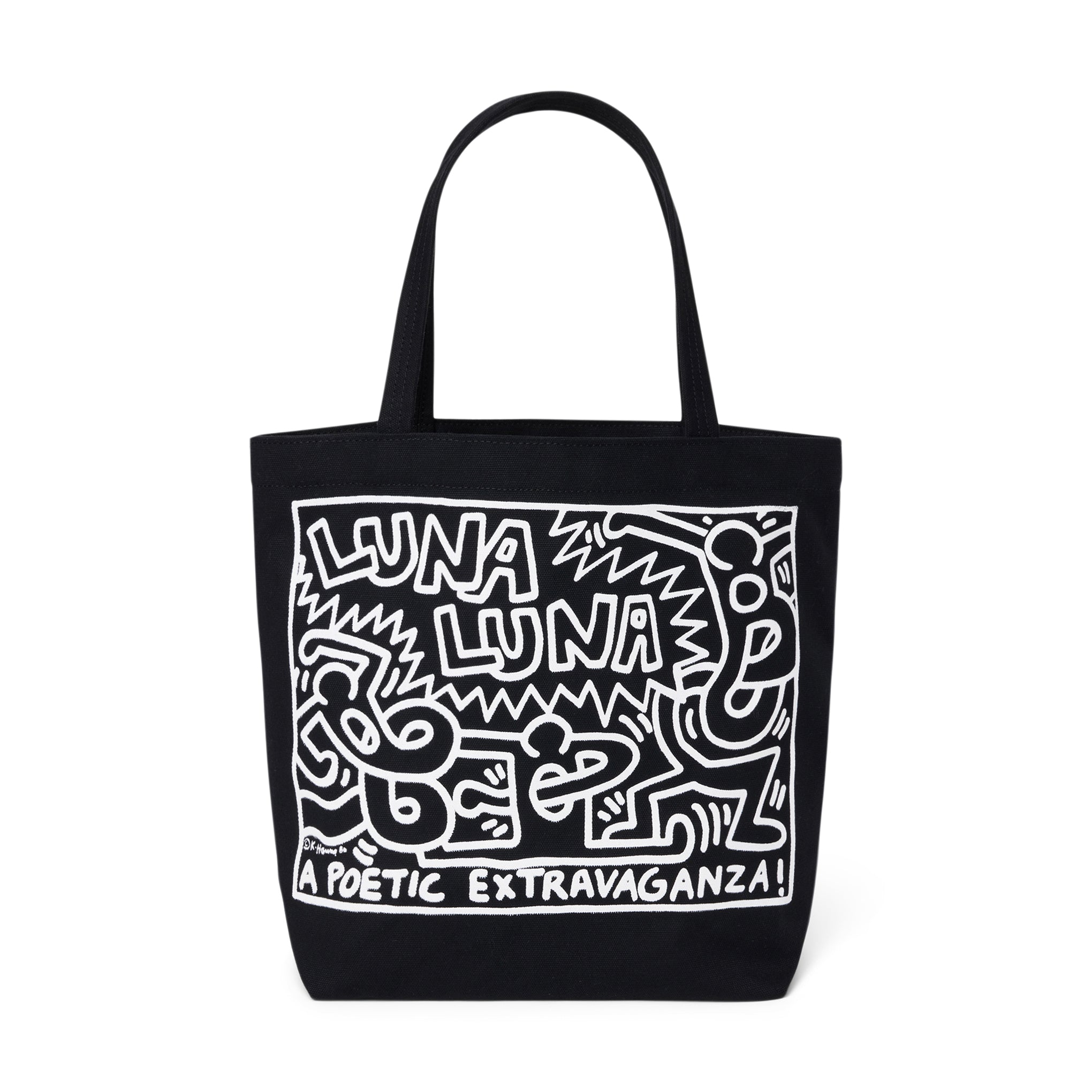 Keith Haring Luna Luna Canvas Tote Bag - MoMA Exclusive