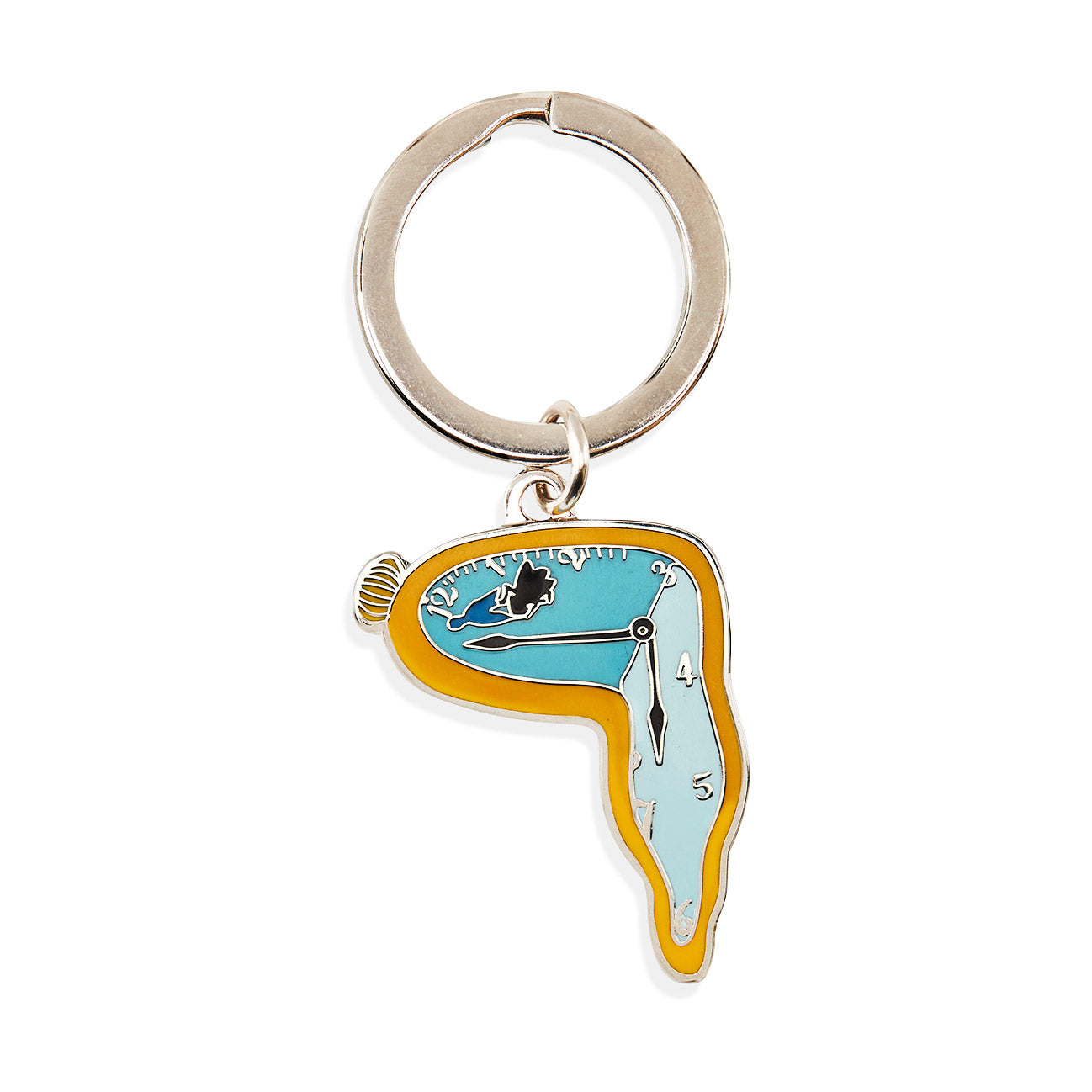 MoMA Salvador Dali Enamel Art Keyring – Brass Keychain