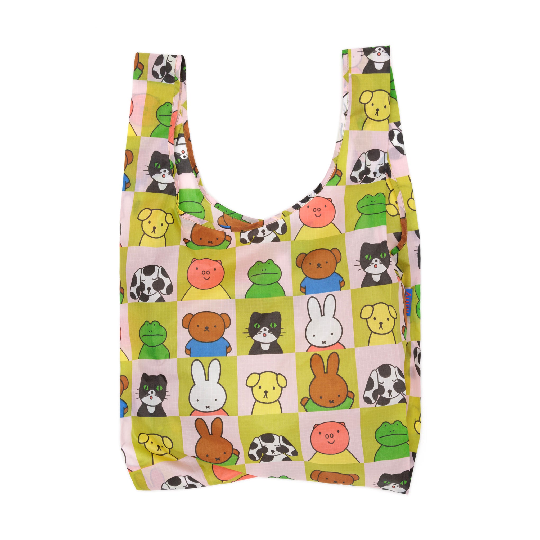 Miffy Recycled Nylon Tote Bag by Baggu - Eco-Friendly Standard Size