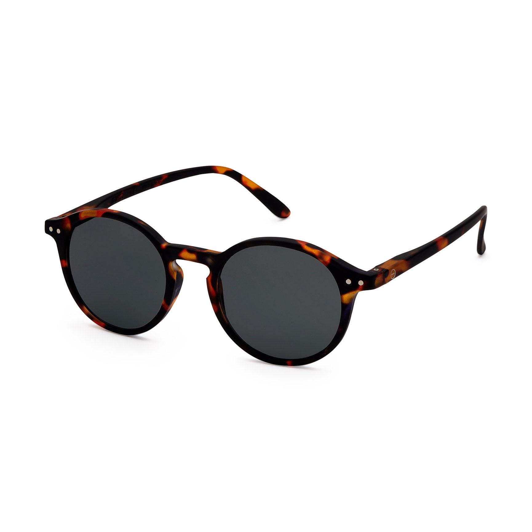 IZIPIZI Round Tortoise Sunglasses with UV Protection