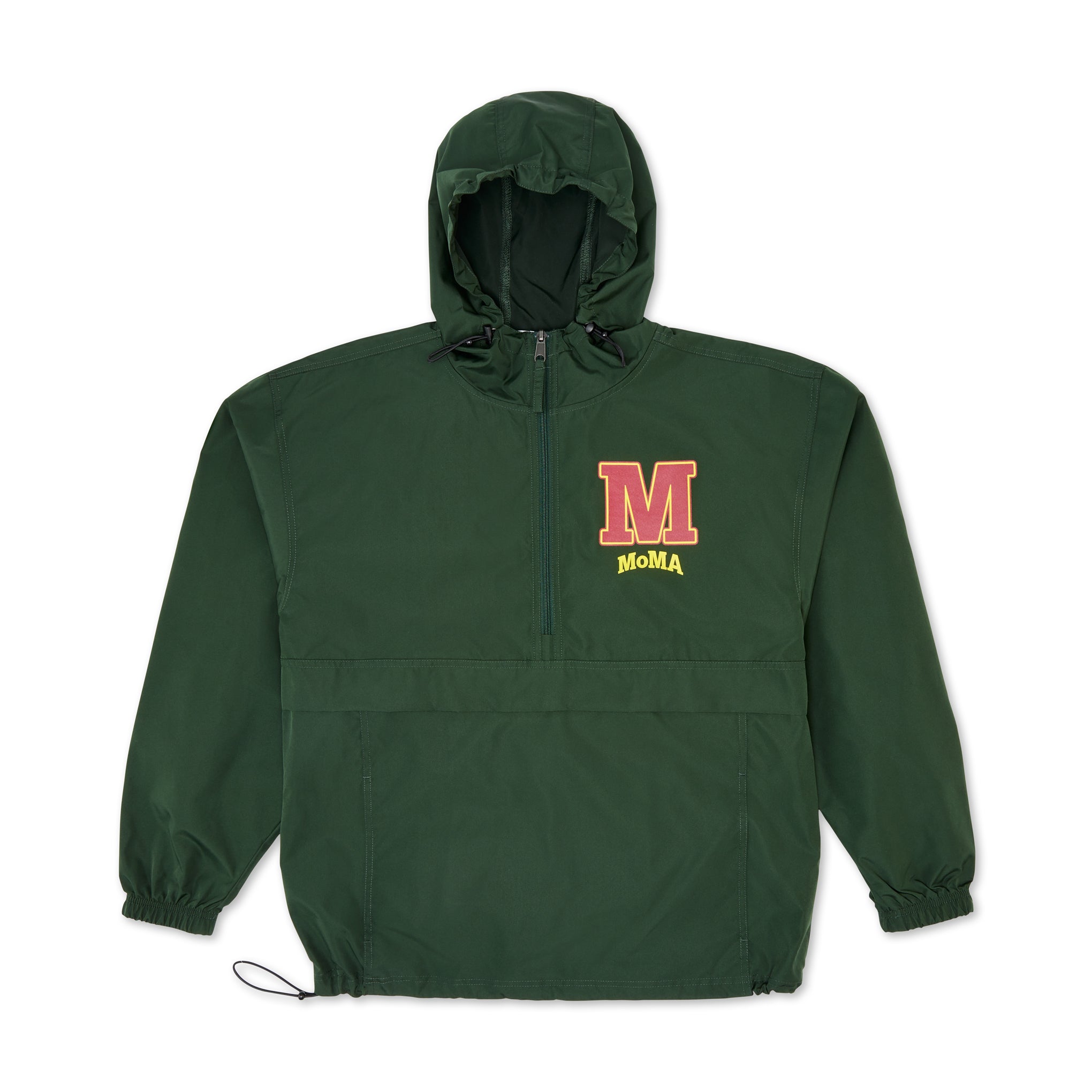 Champion Packable Hooded Jacket with MoMA Logo | Lightweight Zip-Up