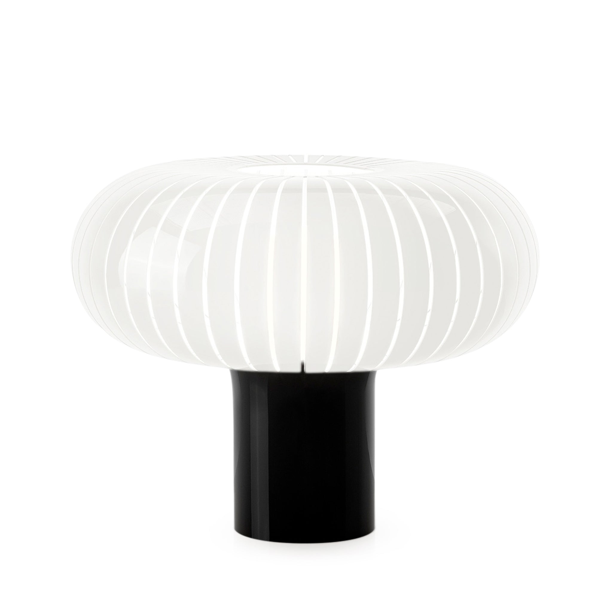 Kartell Teresa Recycled Acrylic LED Table Lamp - Black & White