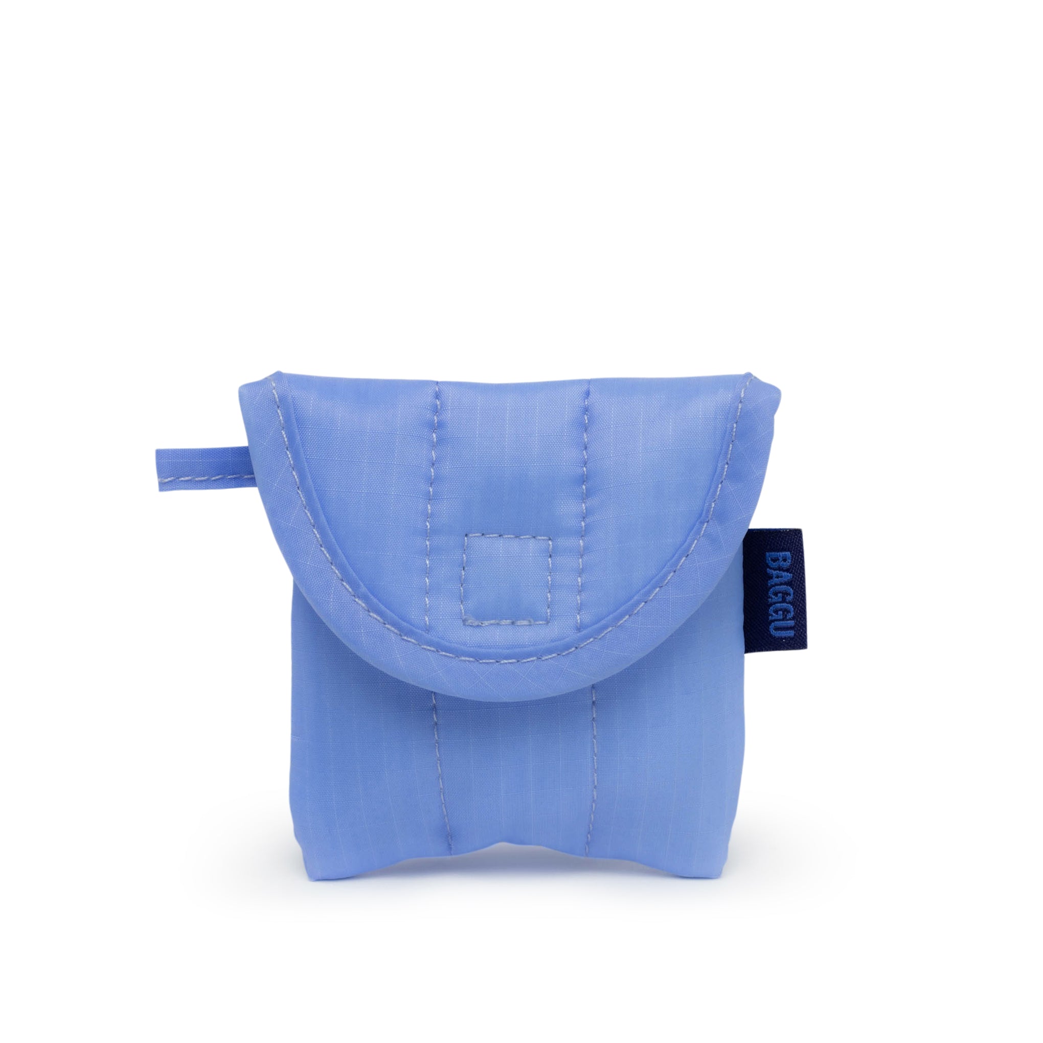 Baggu Recycled Nylon Earbuds Case - Puffy & Keychain Loop