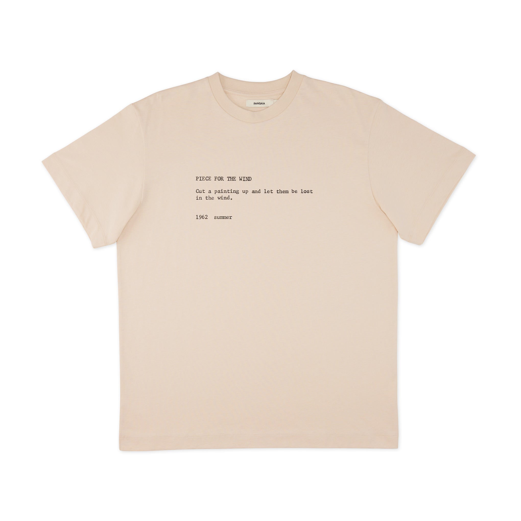 PANGAIA Yoko Ono Piece for the Wind Organic Cotton T-Shirt