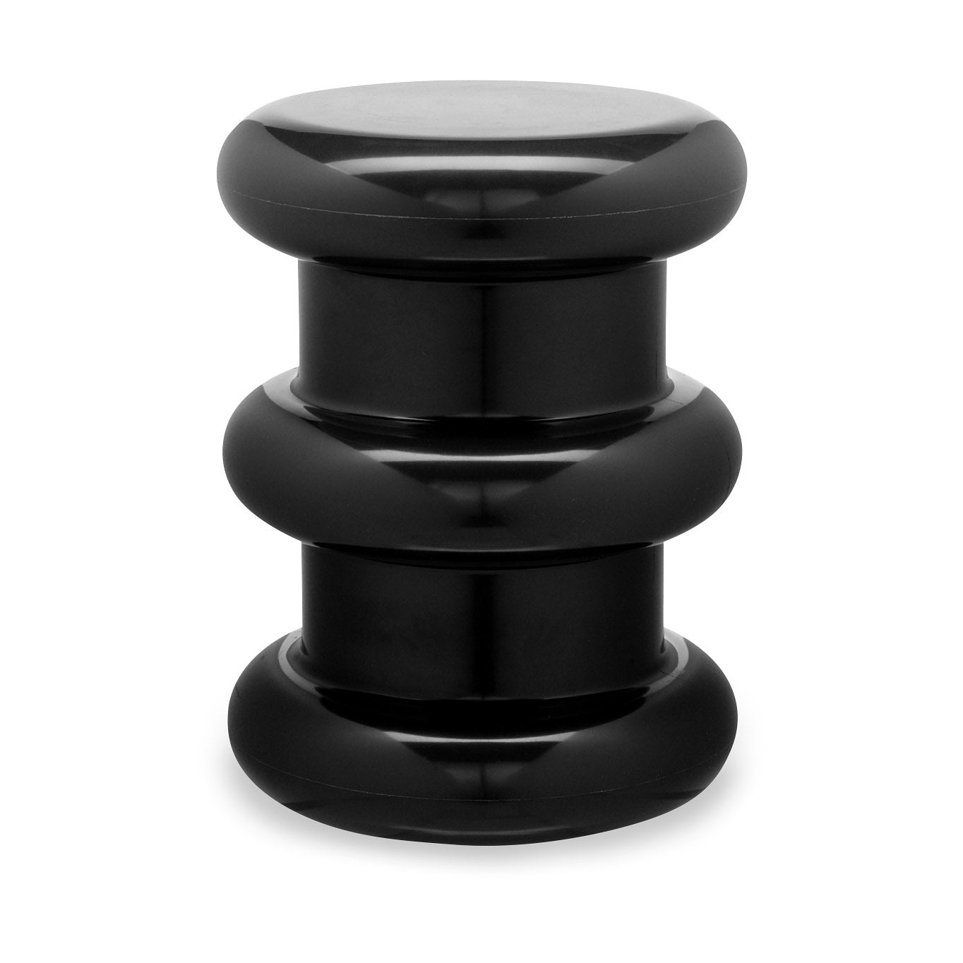 Kartell Black Pilastro Side Table for Indoor & Outdoor Use