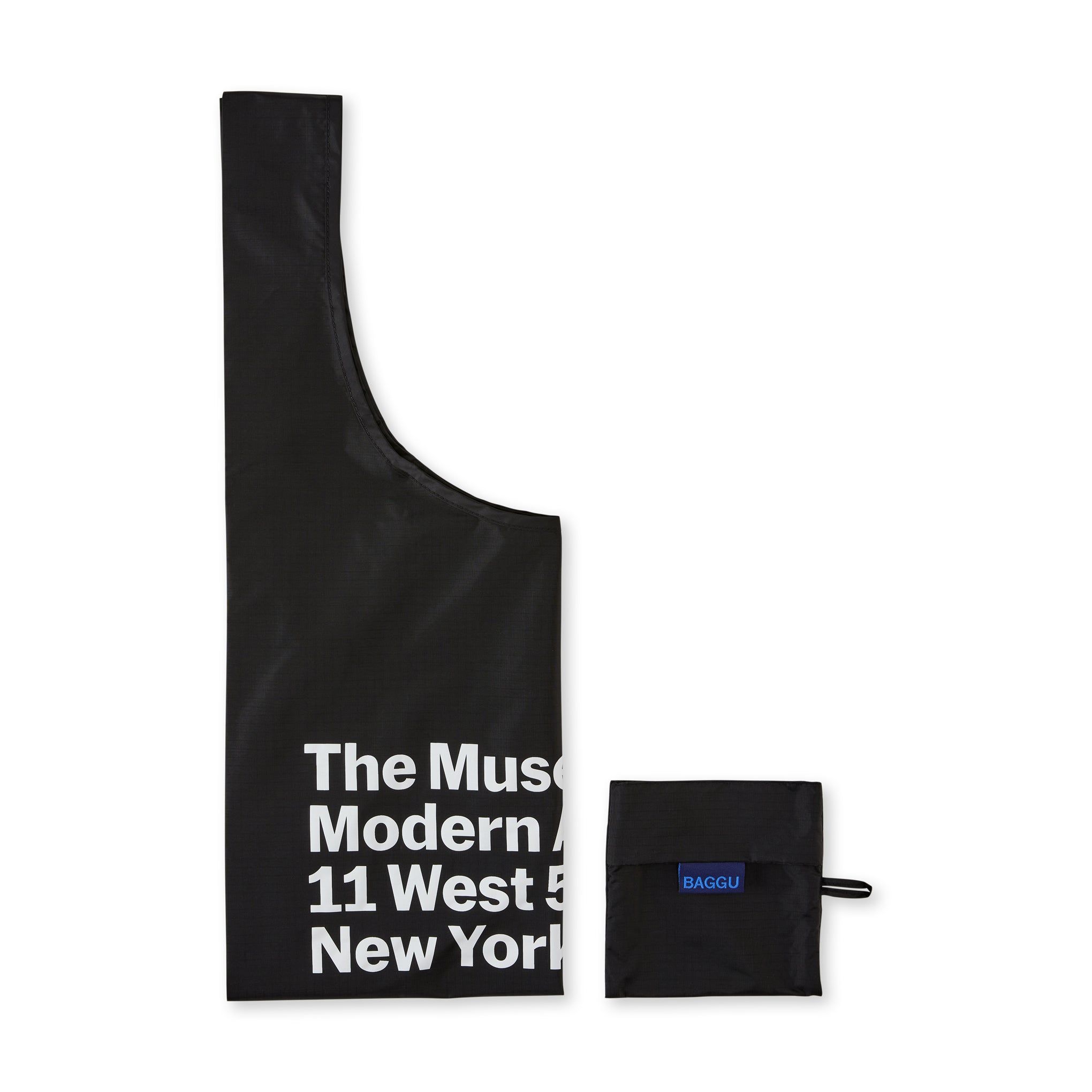 Baggu Recycled Nylon Tote Bag - Eco-Friendly MoMA Exclusive